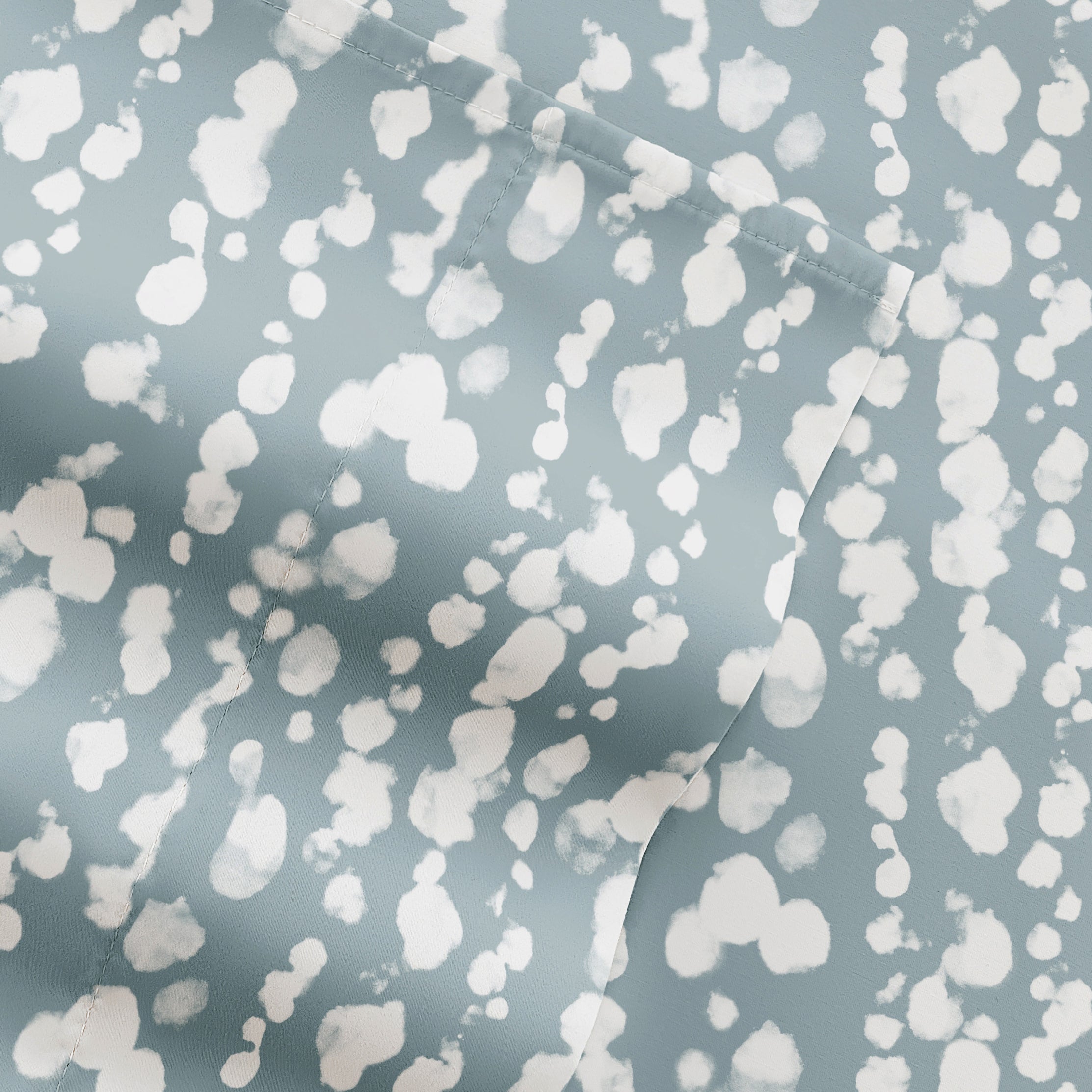 Cloud Burst 4-Piece Patterned Sheet Set