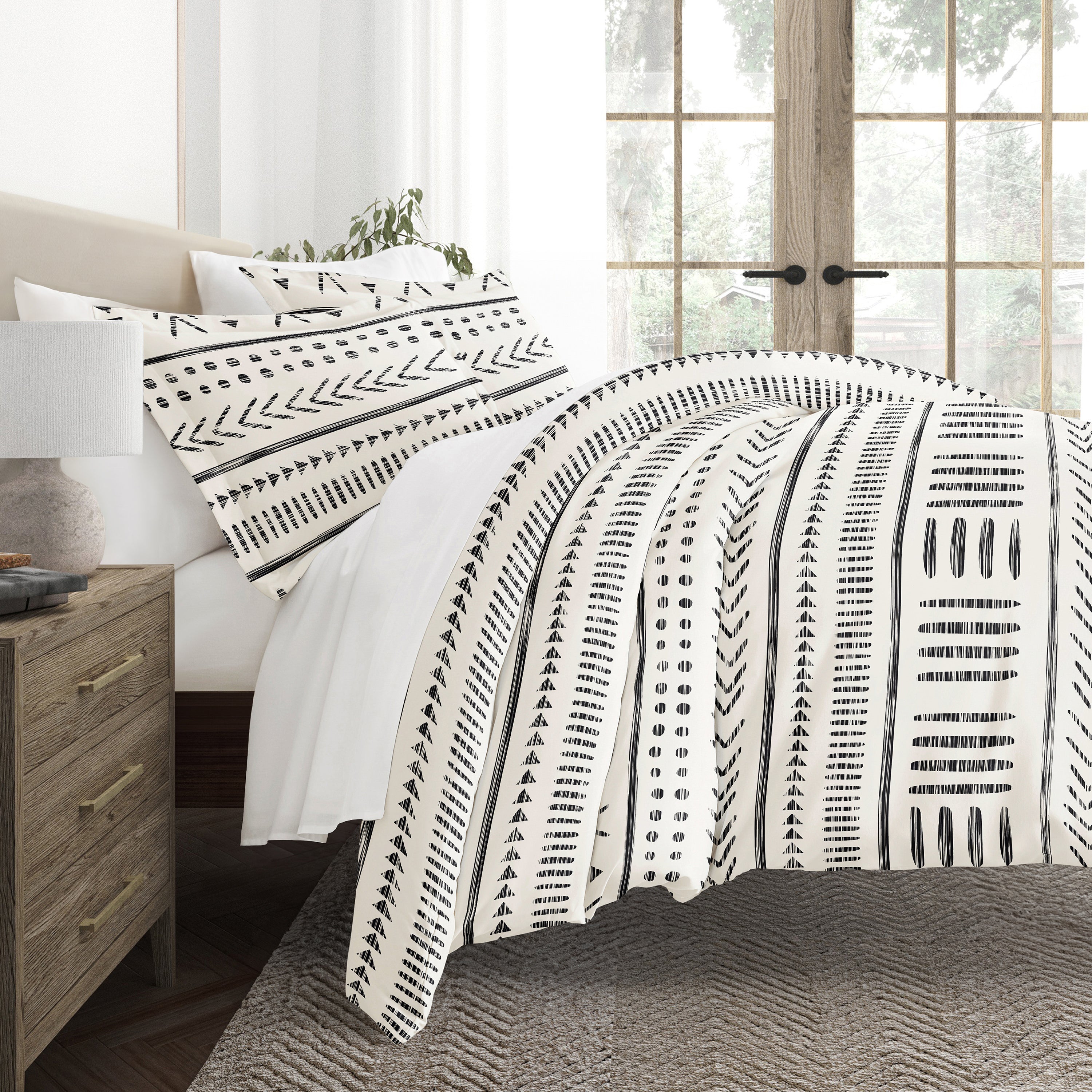 Arrow Dreams Patterned Duvet Cover Set
