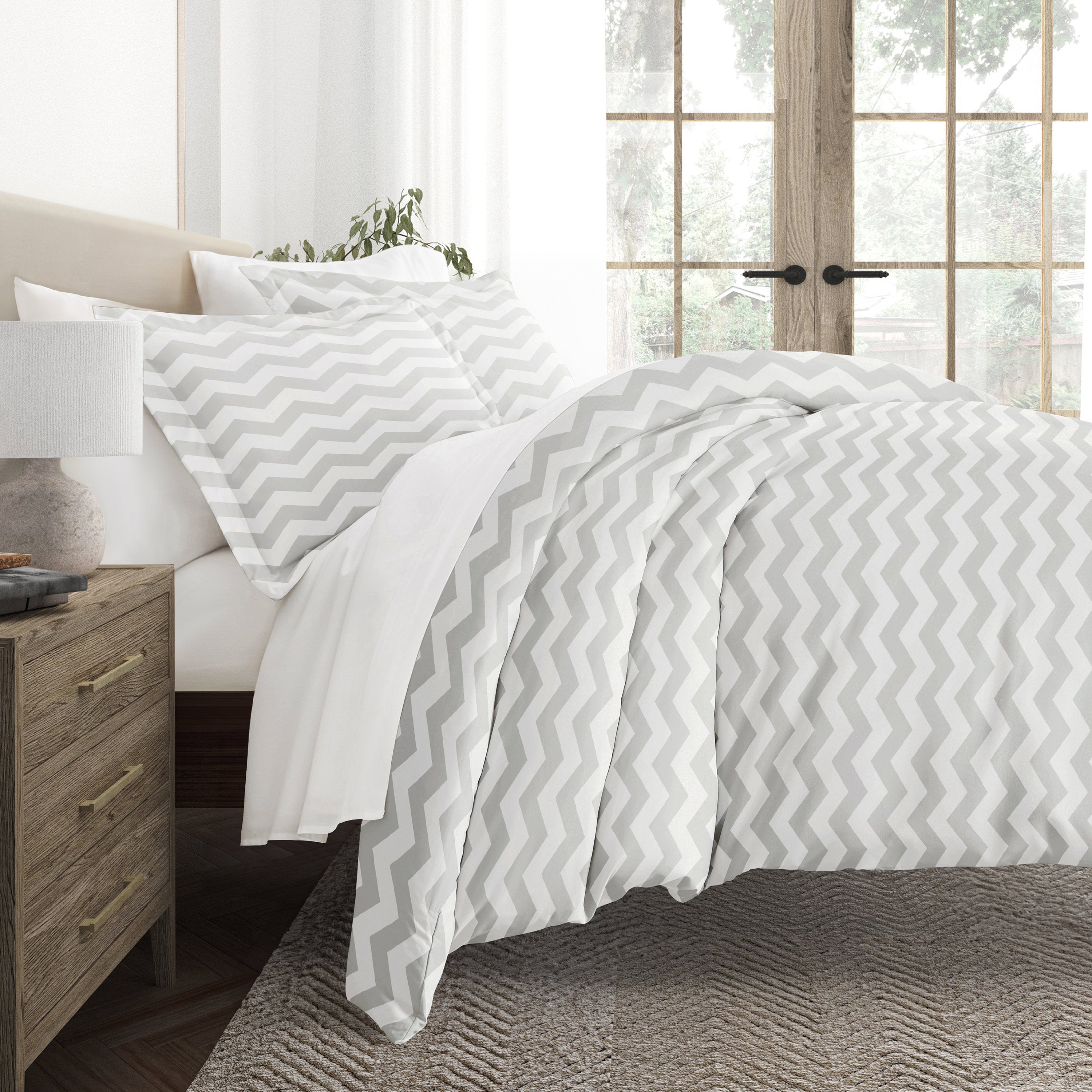 Arrow Patterned Duvet Cover Set