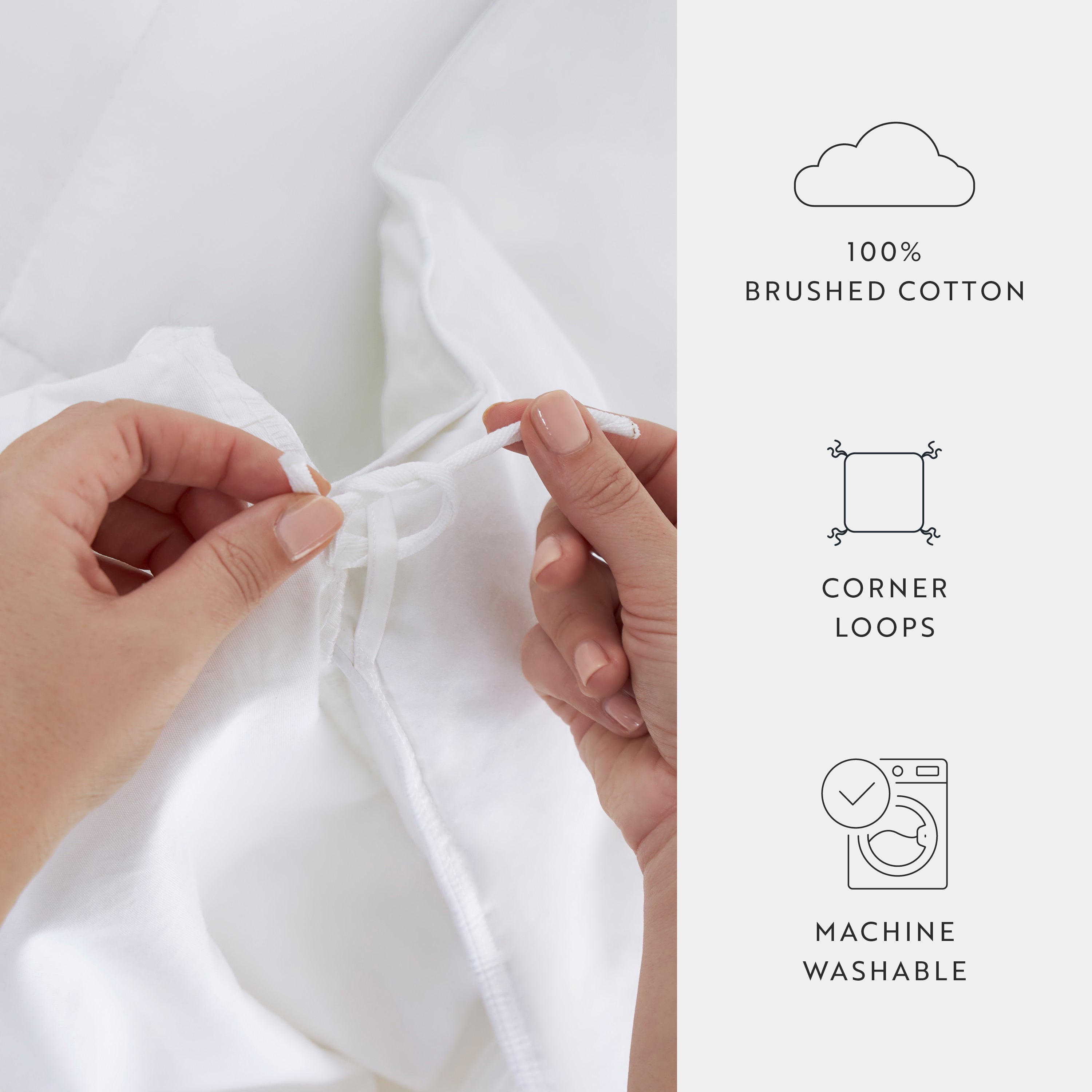 100% Cotton Down Alternative Comforter