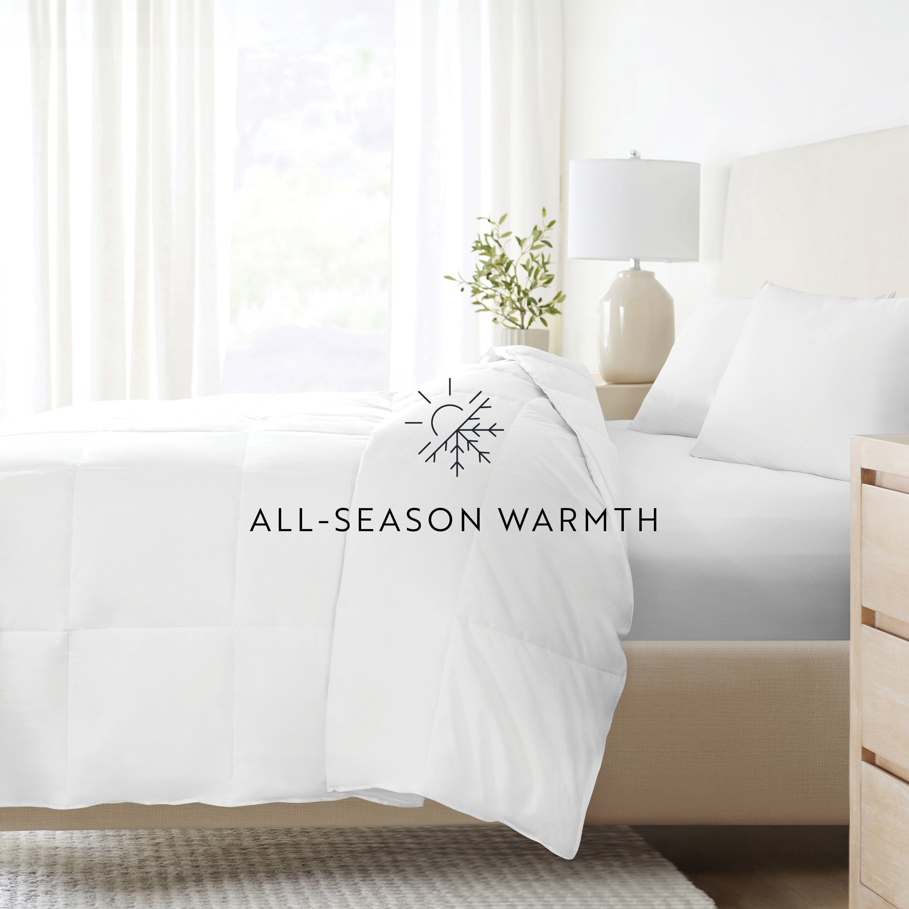 100% Cotton Down Alternative Comforter