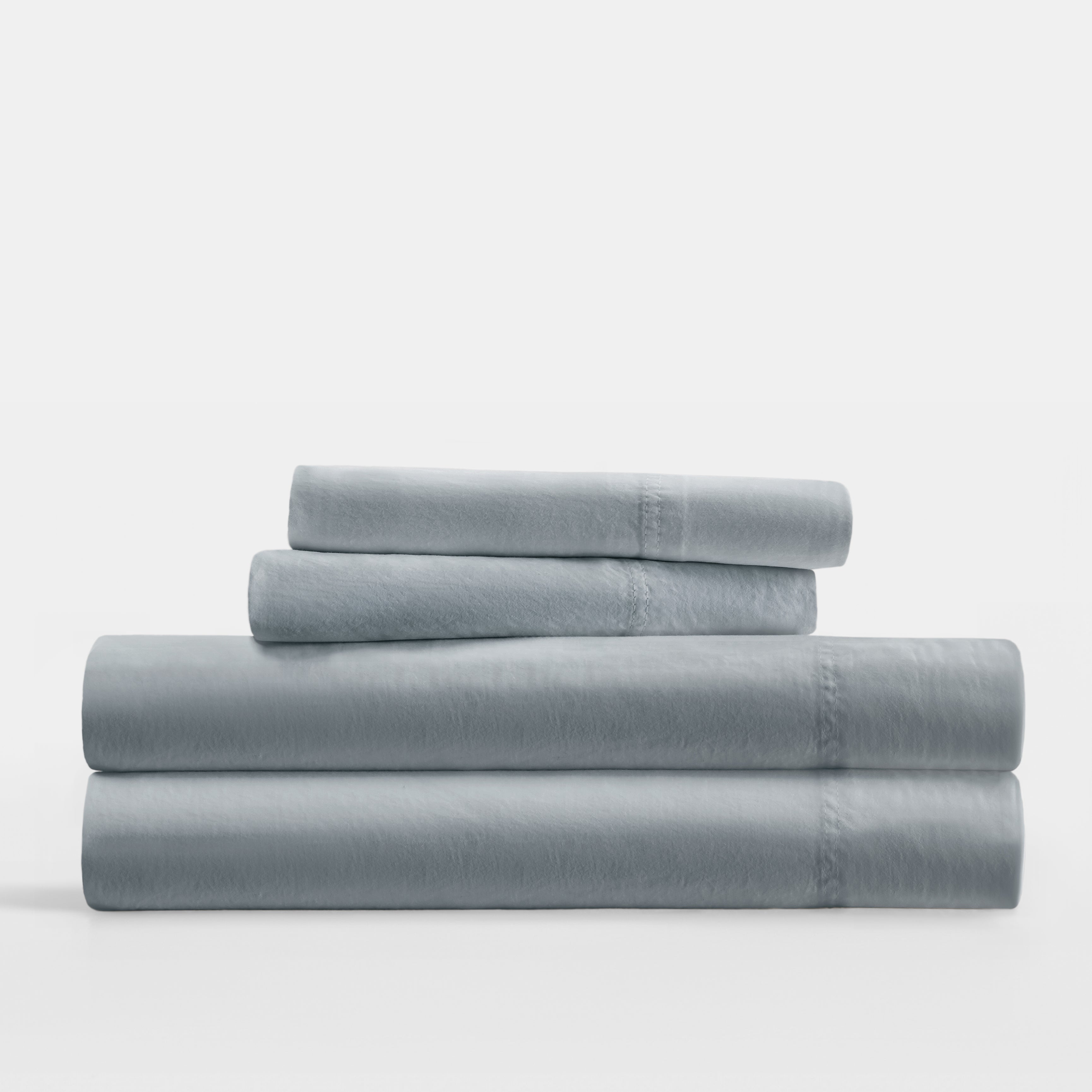 4-Piece 100% Cotton Long Staple Sheet Set