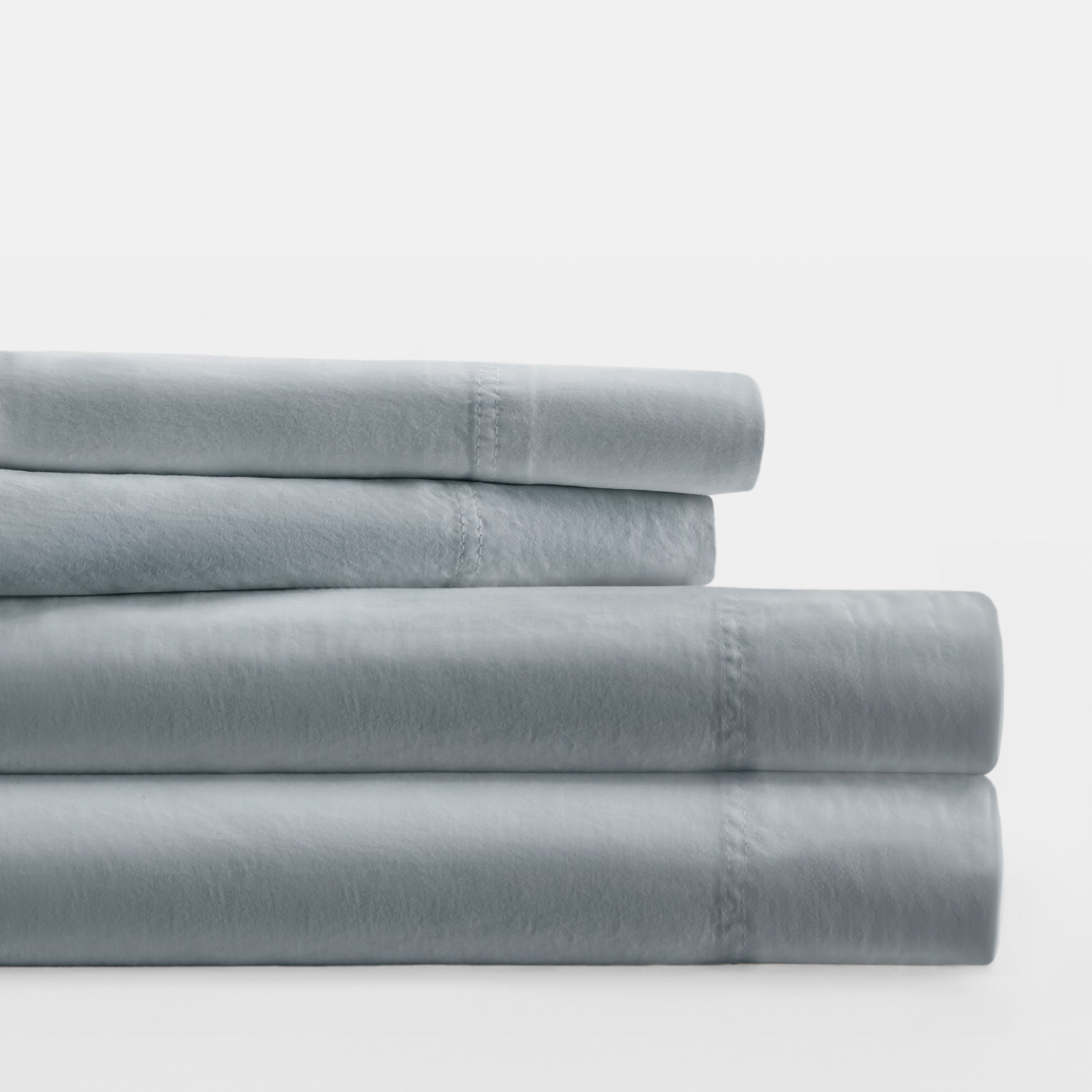 4-Piece 100% Cotton Long Staple Sheet Set