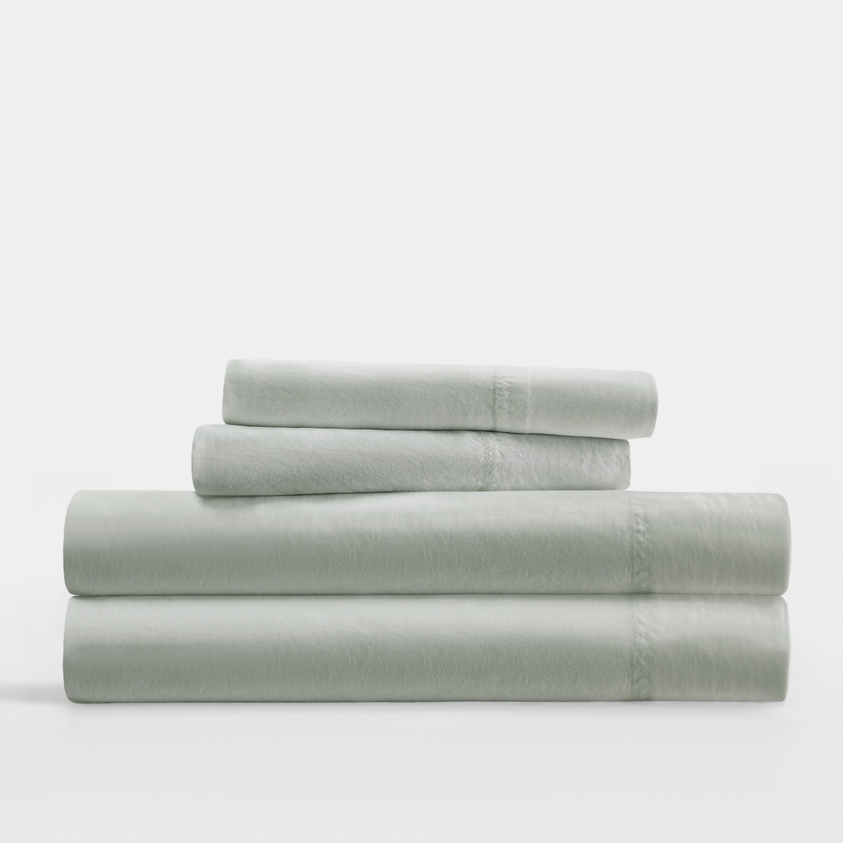 4-Piece 100% Cotton Long Staple Sheet Set