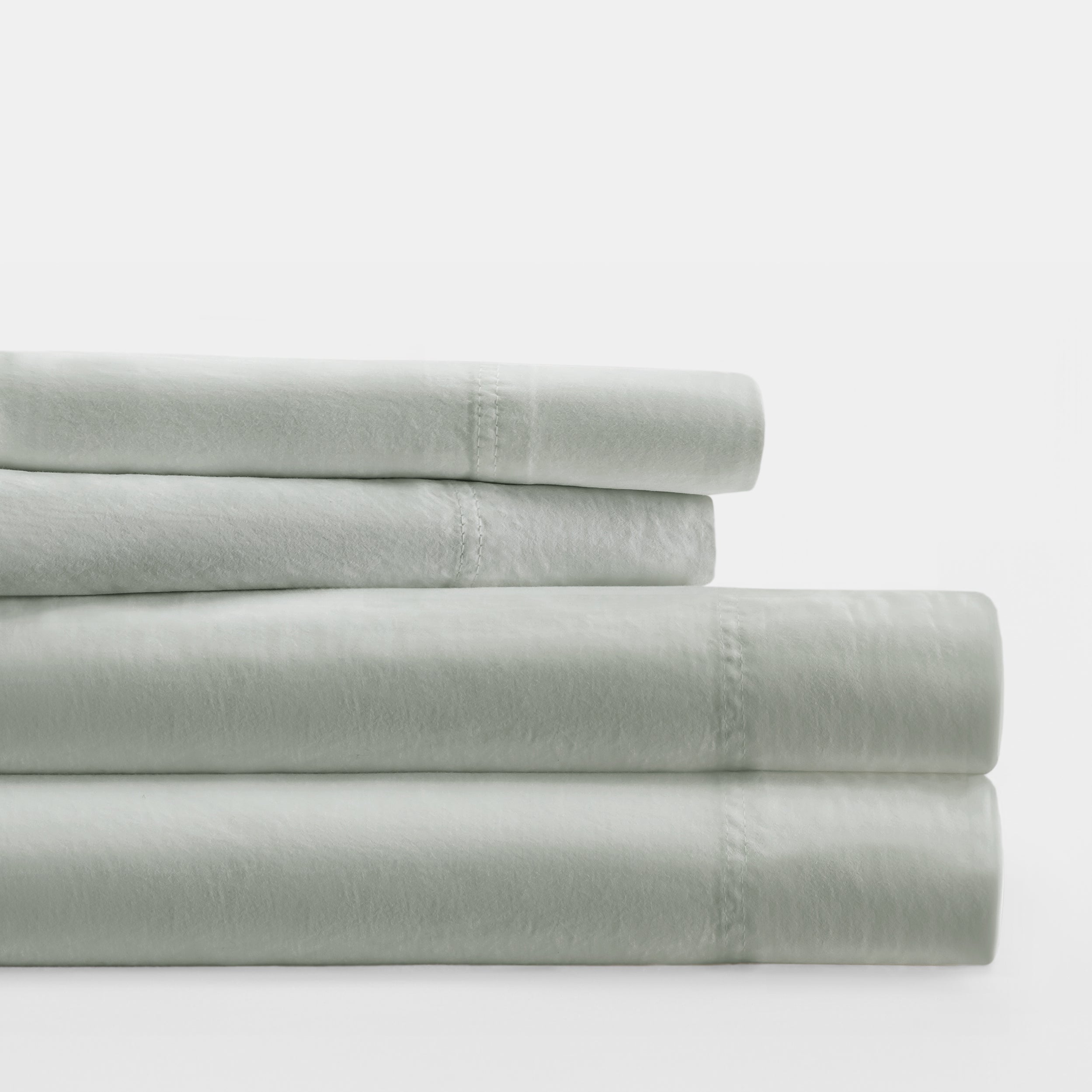 4-Piece 100% Cotton Long Staple Sheet Set