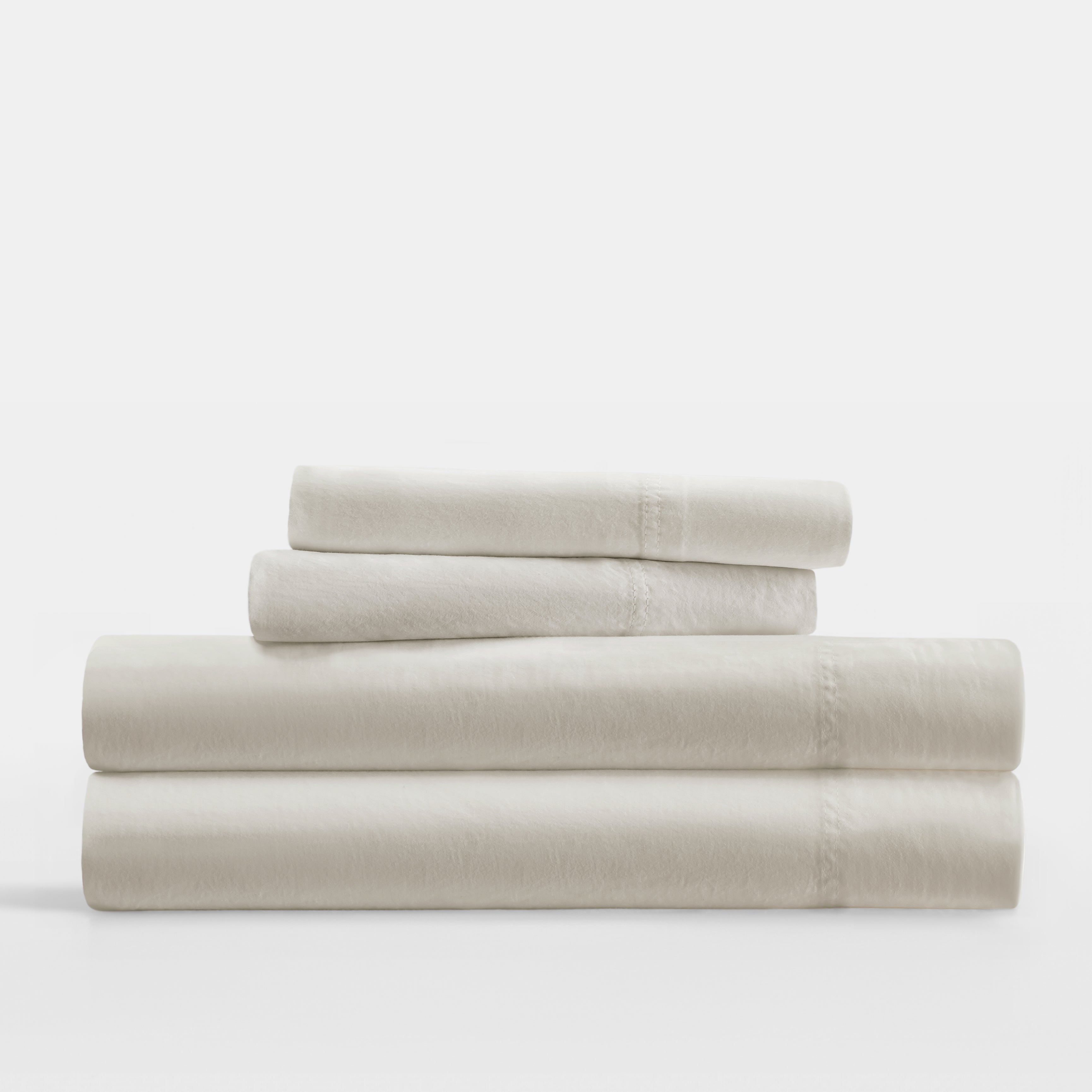 4-Piece 100% Cotton Long Staple Sheet Set