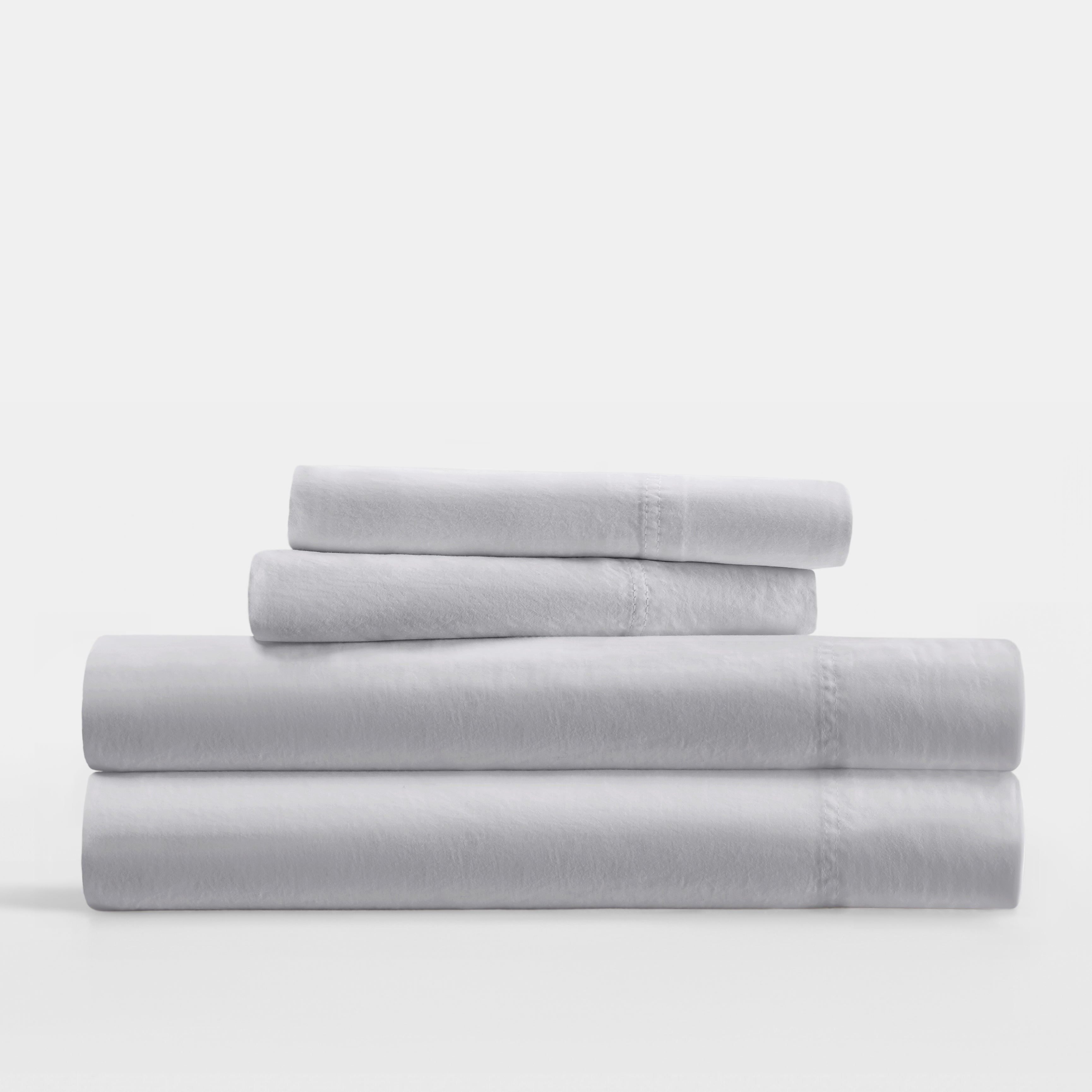 4-Piece 100% Cotton Long Staple Sheet Set