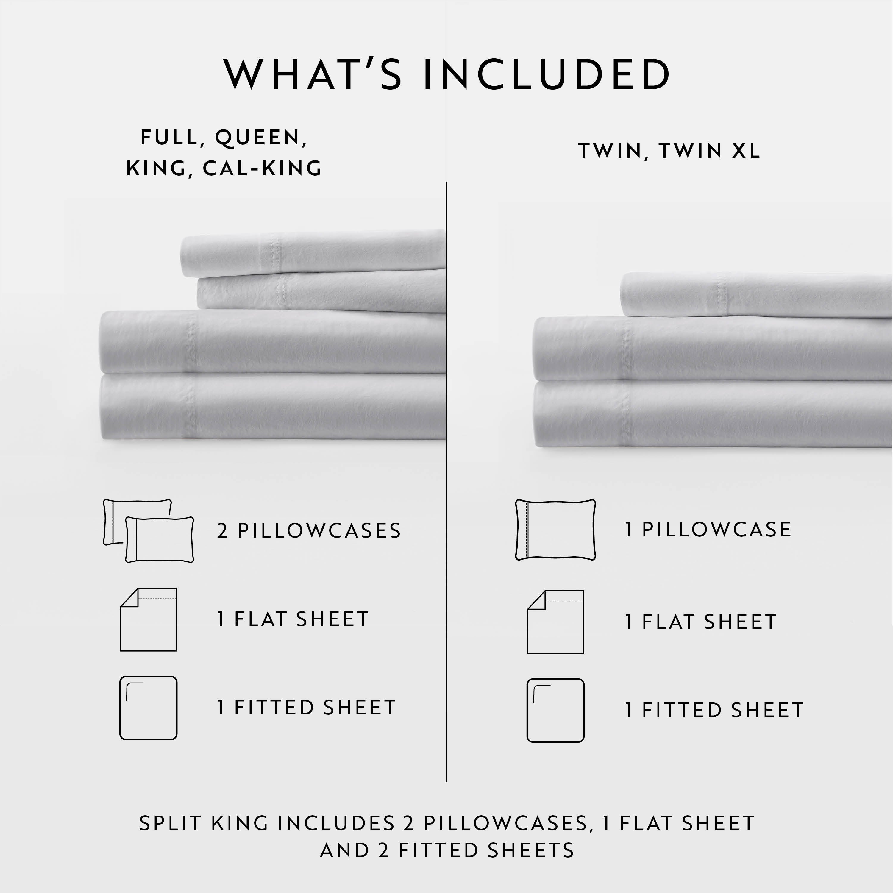 4-Piece 100% Cotton Long Staple Sheet Set