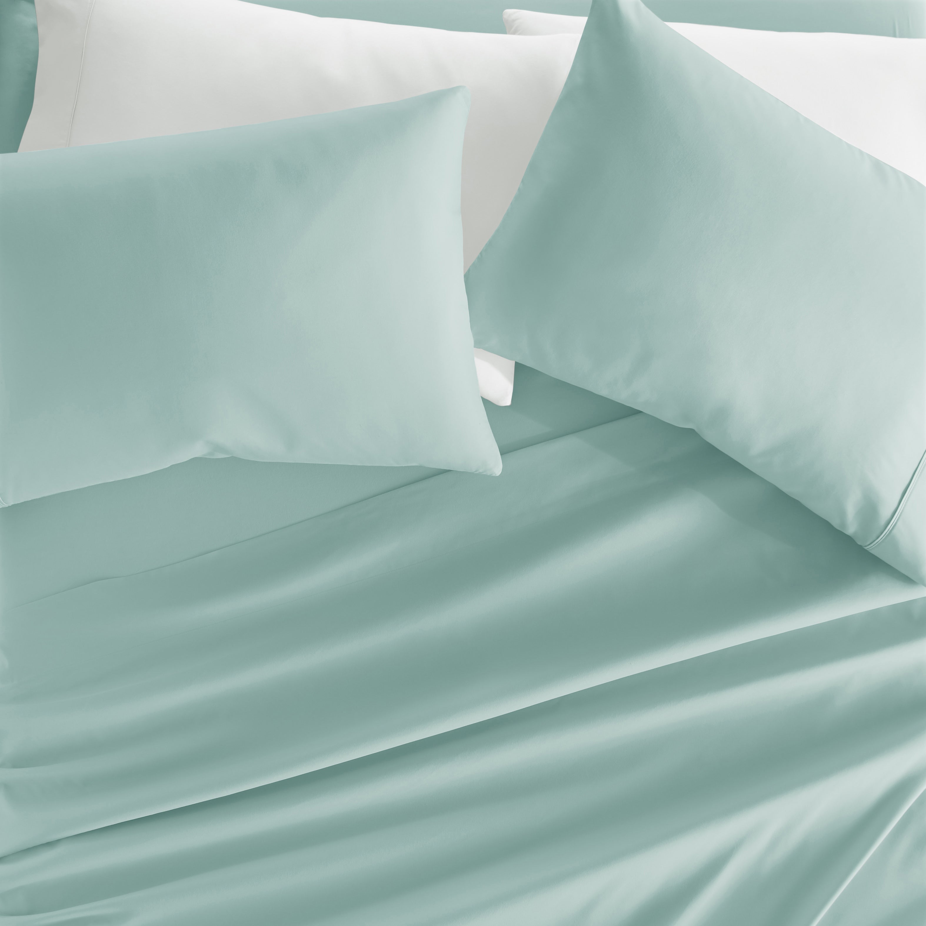 4-Piece Double Brushed Solid Sheet Set