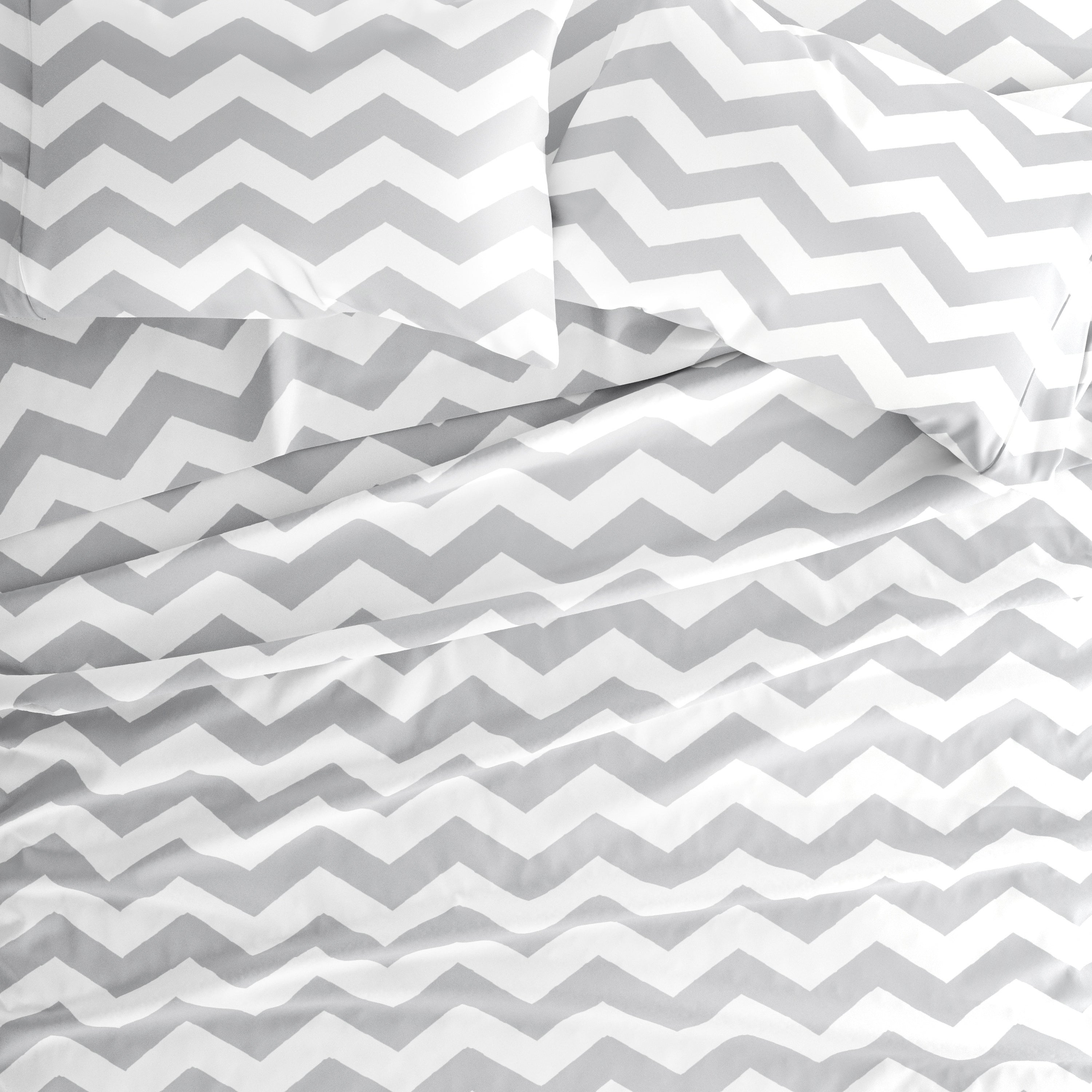 Arrow 4-Piece Patterned Sheet Set