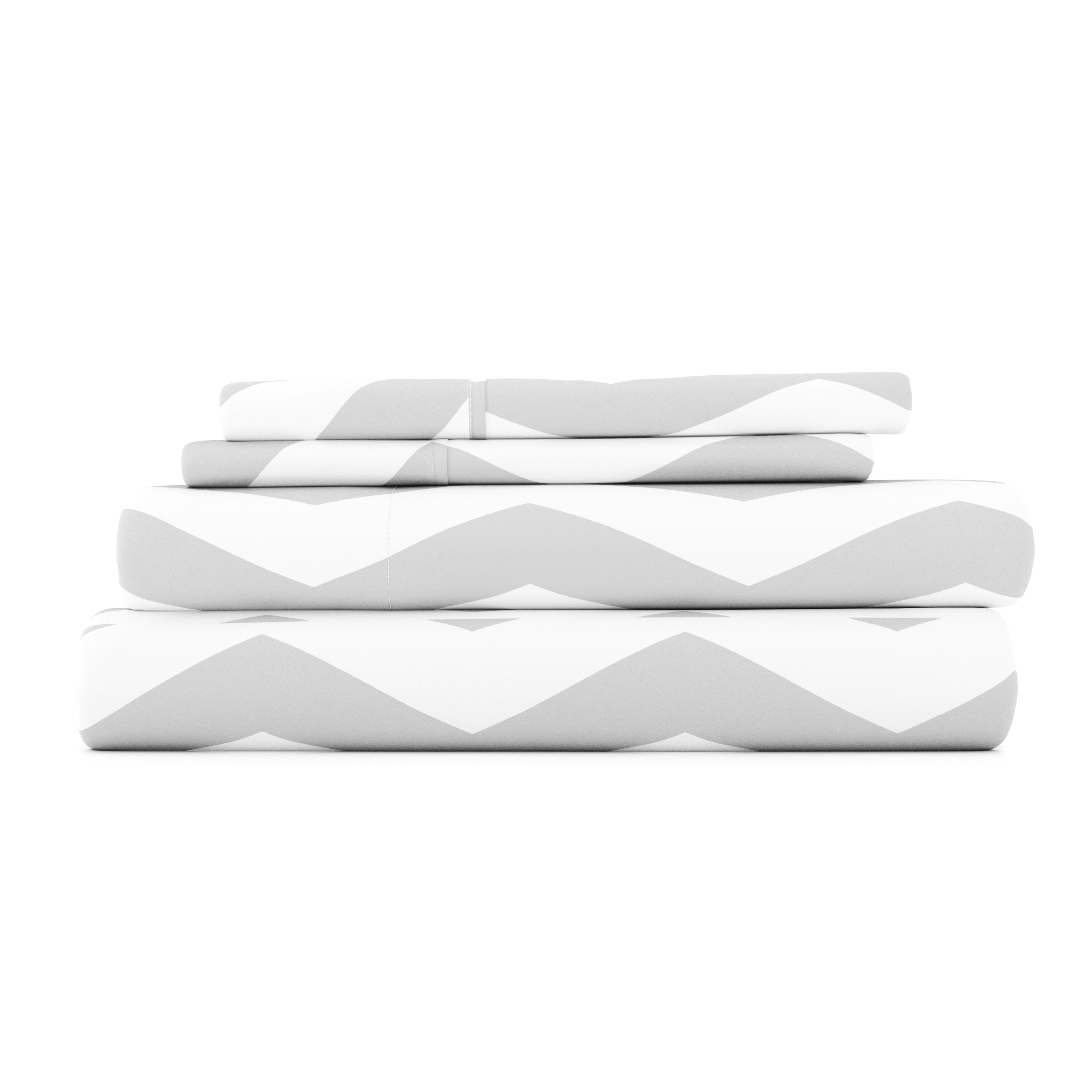 Arrow 4-Piece Patterned Sheet Set