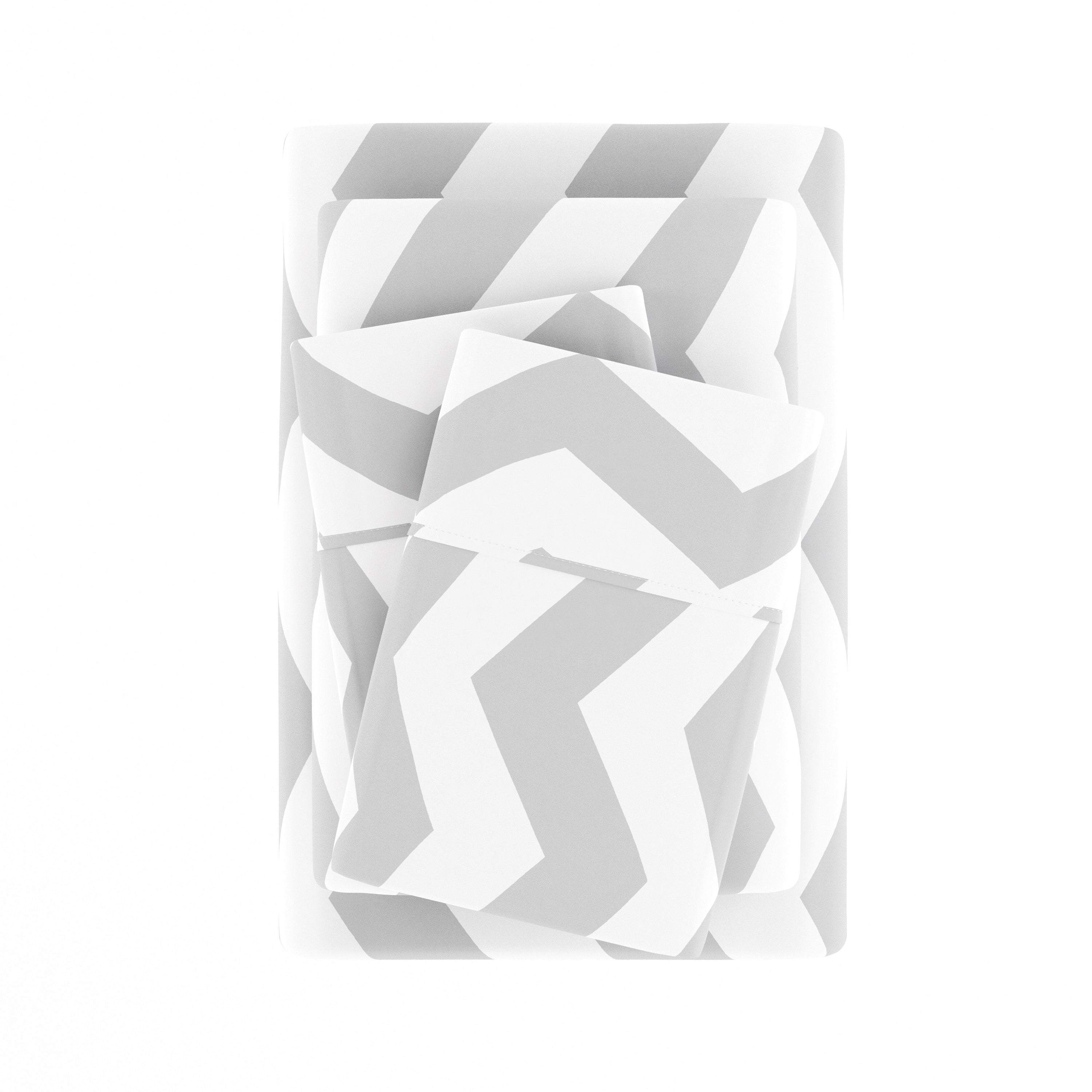 Arrow 4-Piece Patterned Sheet Set