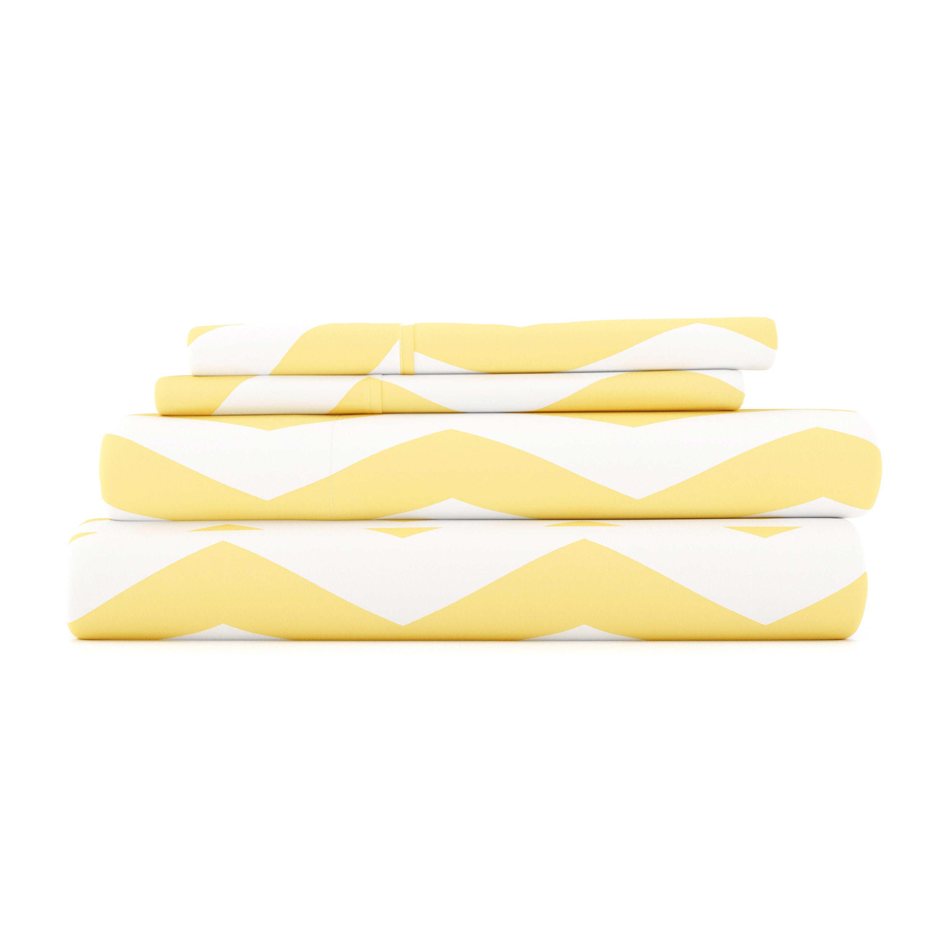 Arrow 4-Piece Patterned Sheet Set