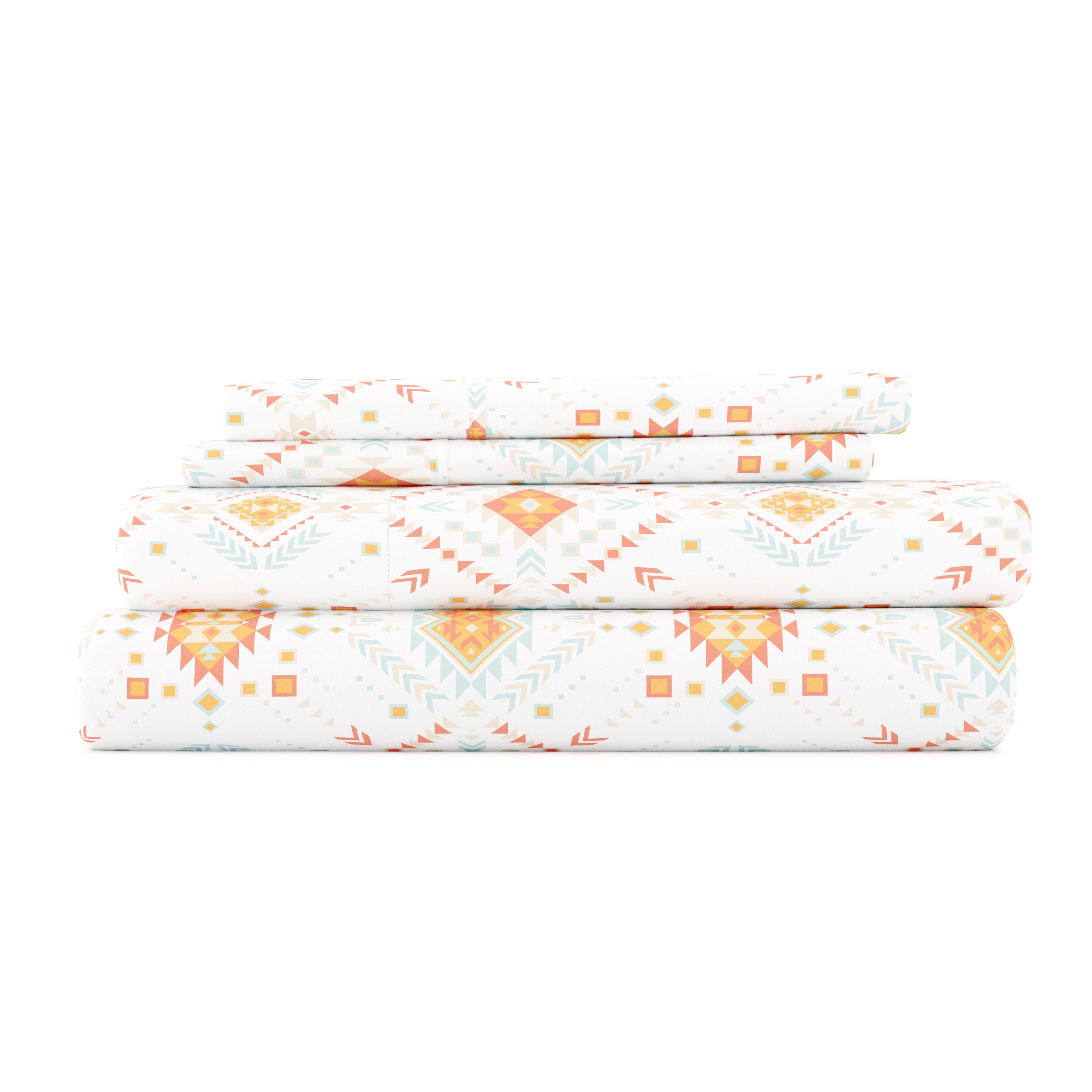 Aztec Dreams 4-Piece Patterned Sheet Set