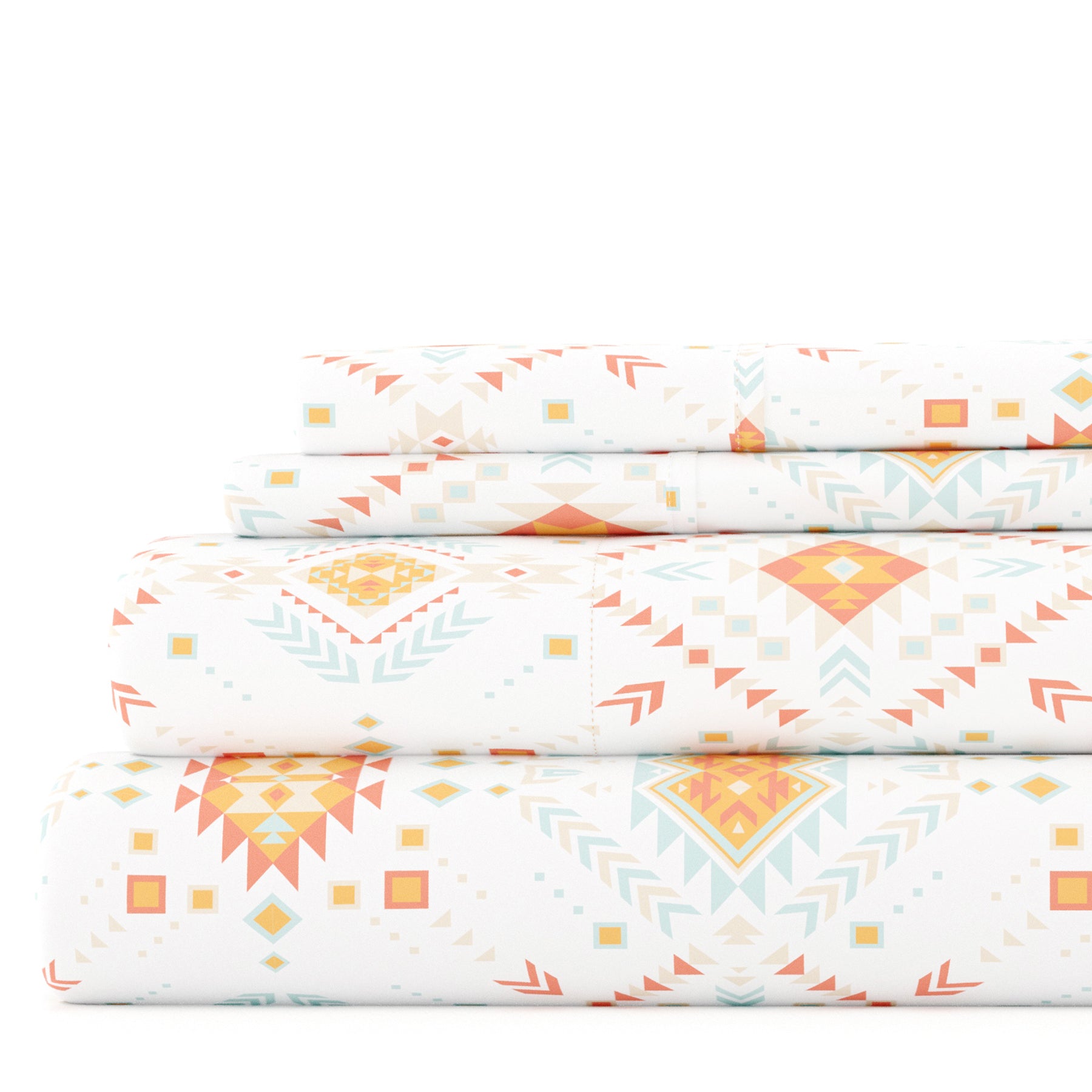 Aztec Dreams 4-Piece Patterned Sheet Set