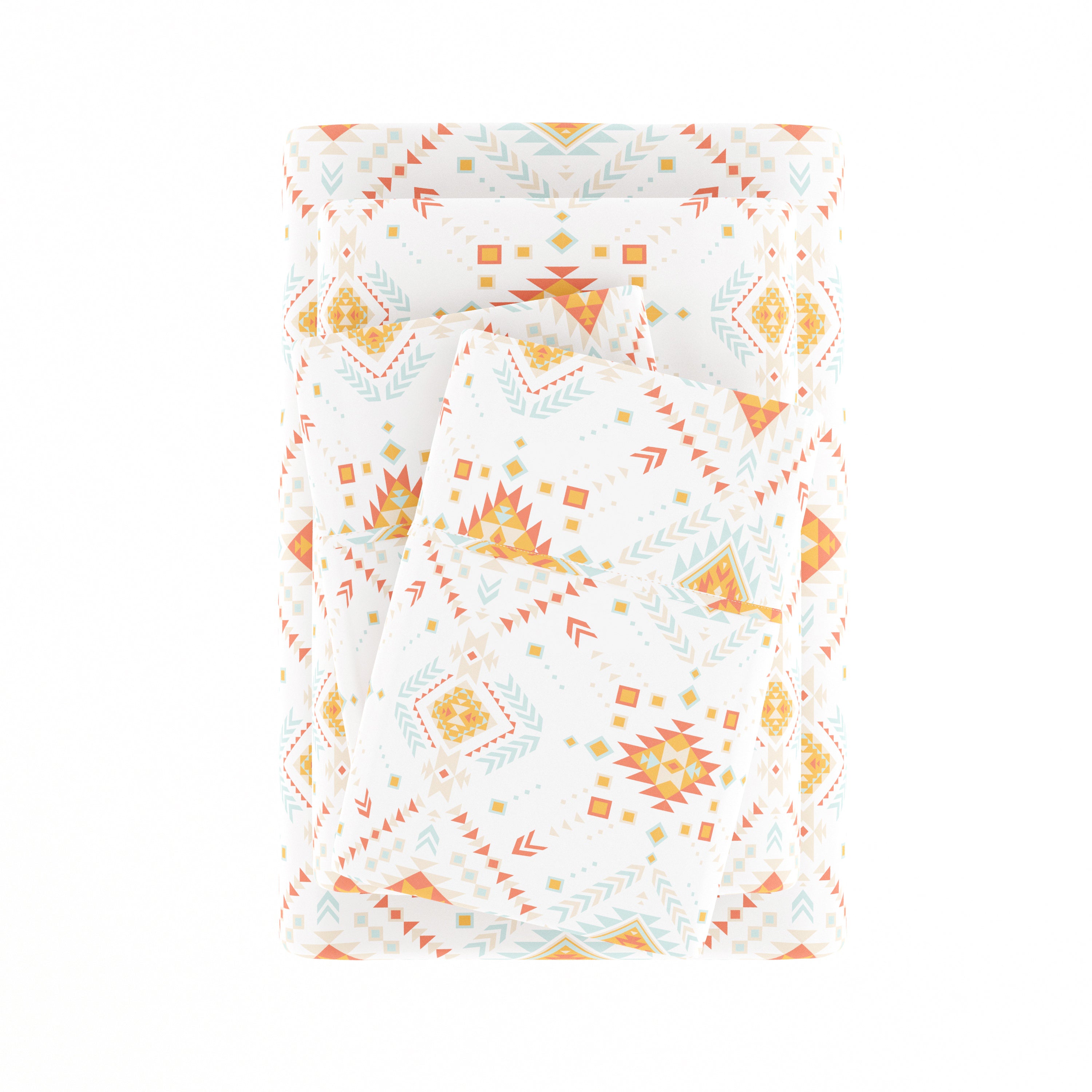 Aztec Dreams 4-Piece Patterned Sheet Set
