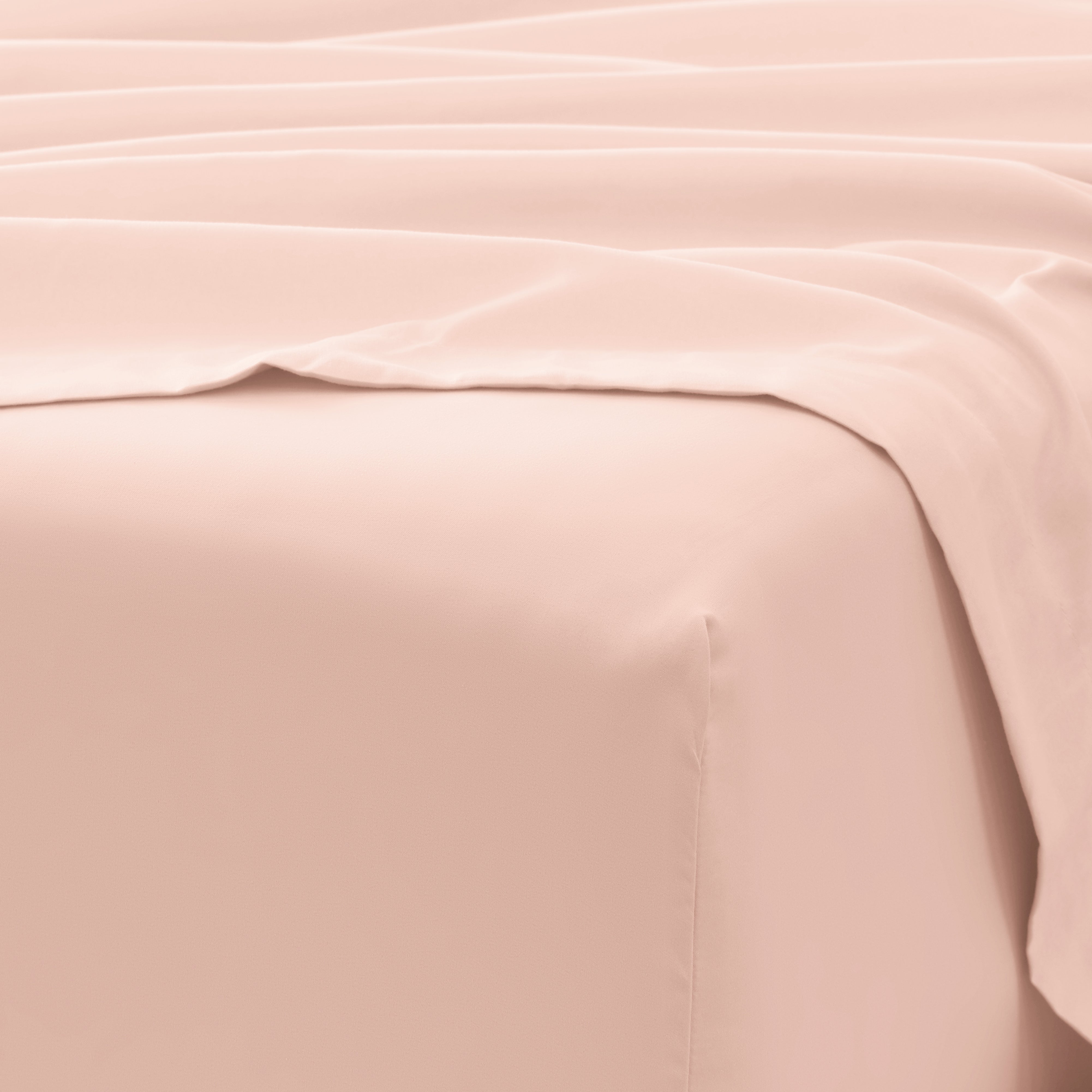 4-Piece Double Brushed Solid Sheet Set