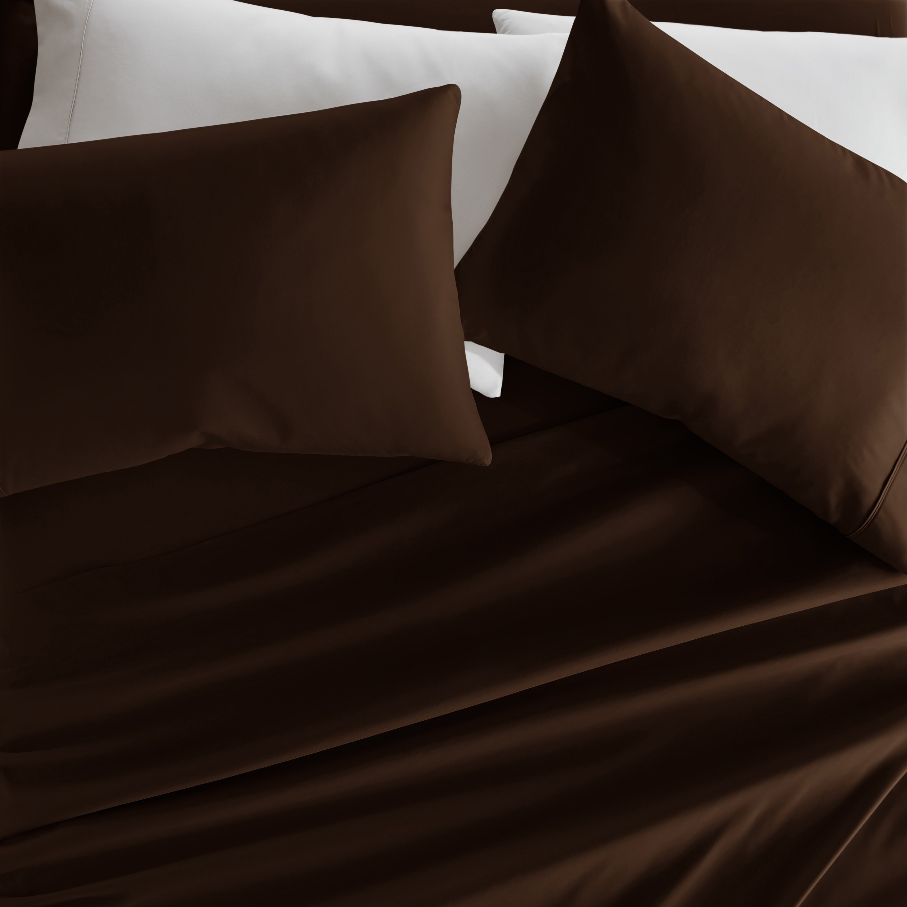 4-Piece Double Brushed Solid Sheet Set