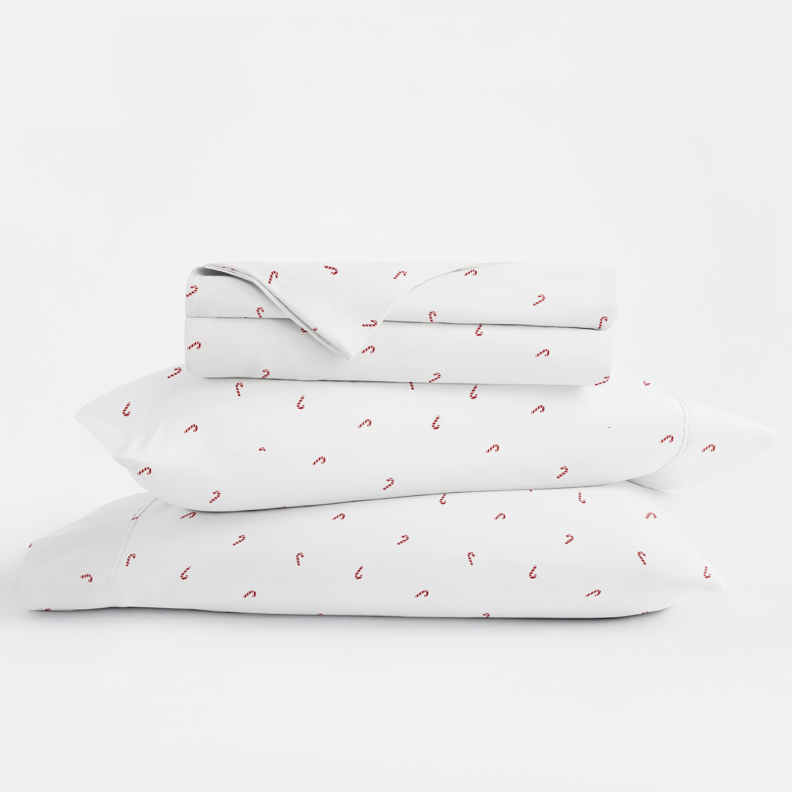 Candy Cane 4-Piece Patterned Sheet Set