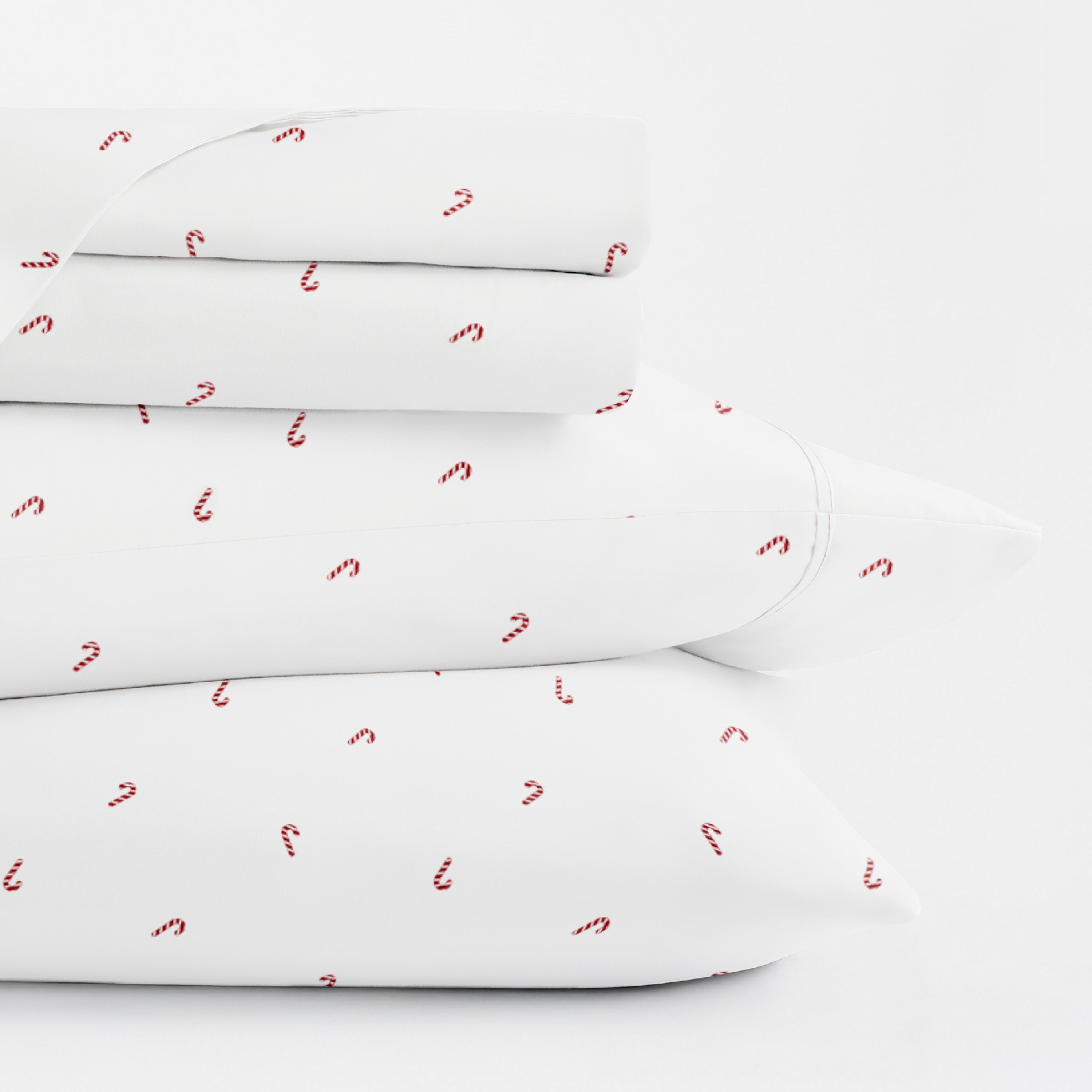 Candy Cane 4-Piece Patterned Sheet Set