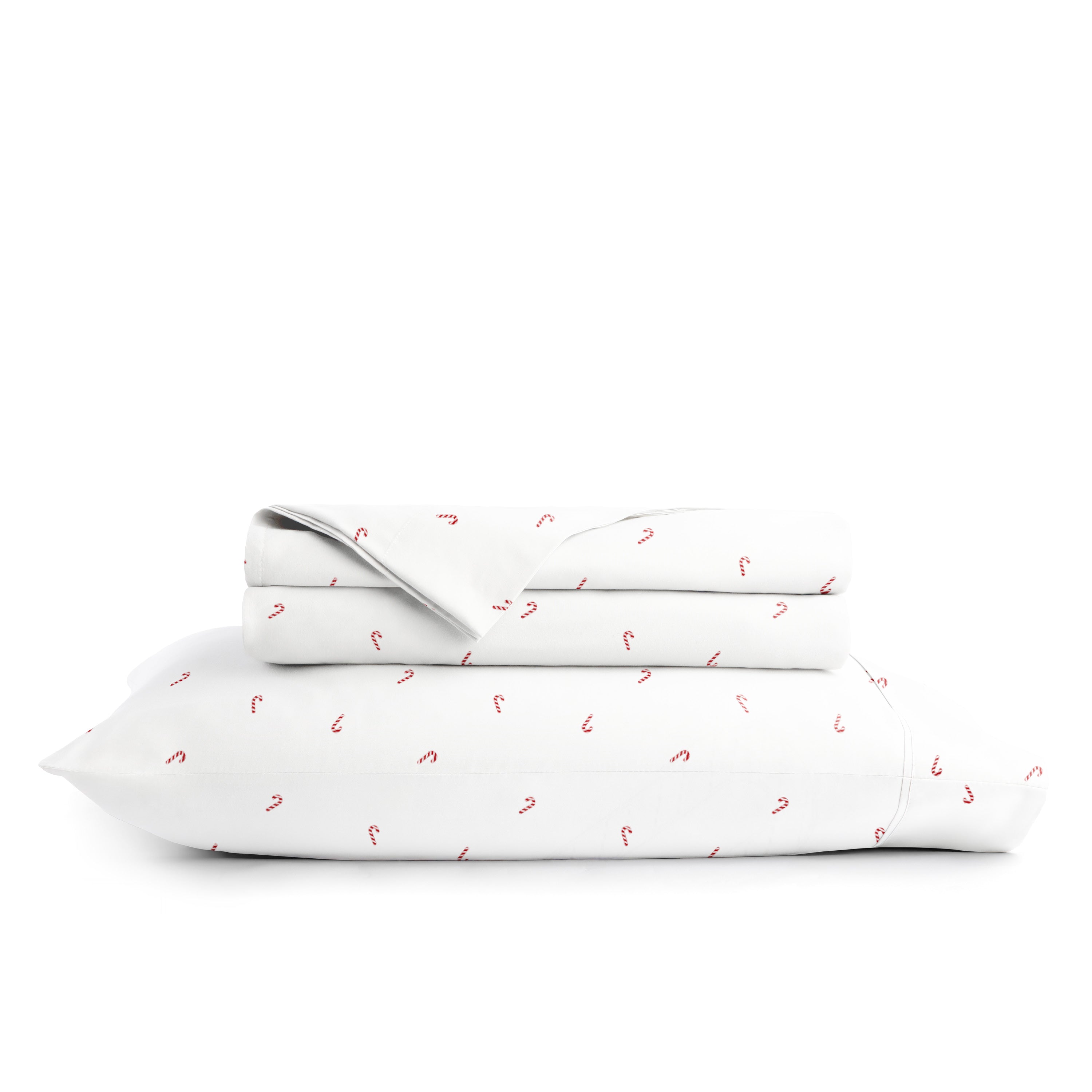Candy Cane 4-Piece Patterned Sheet Set