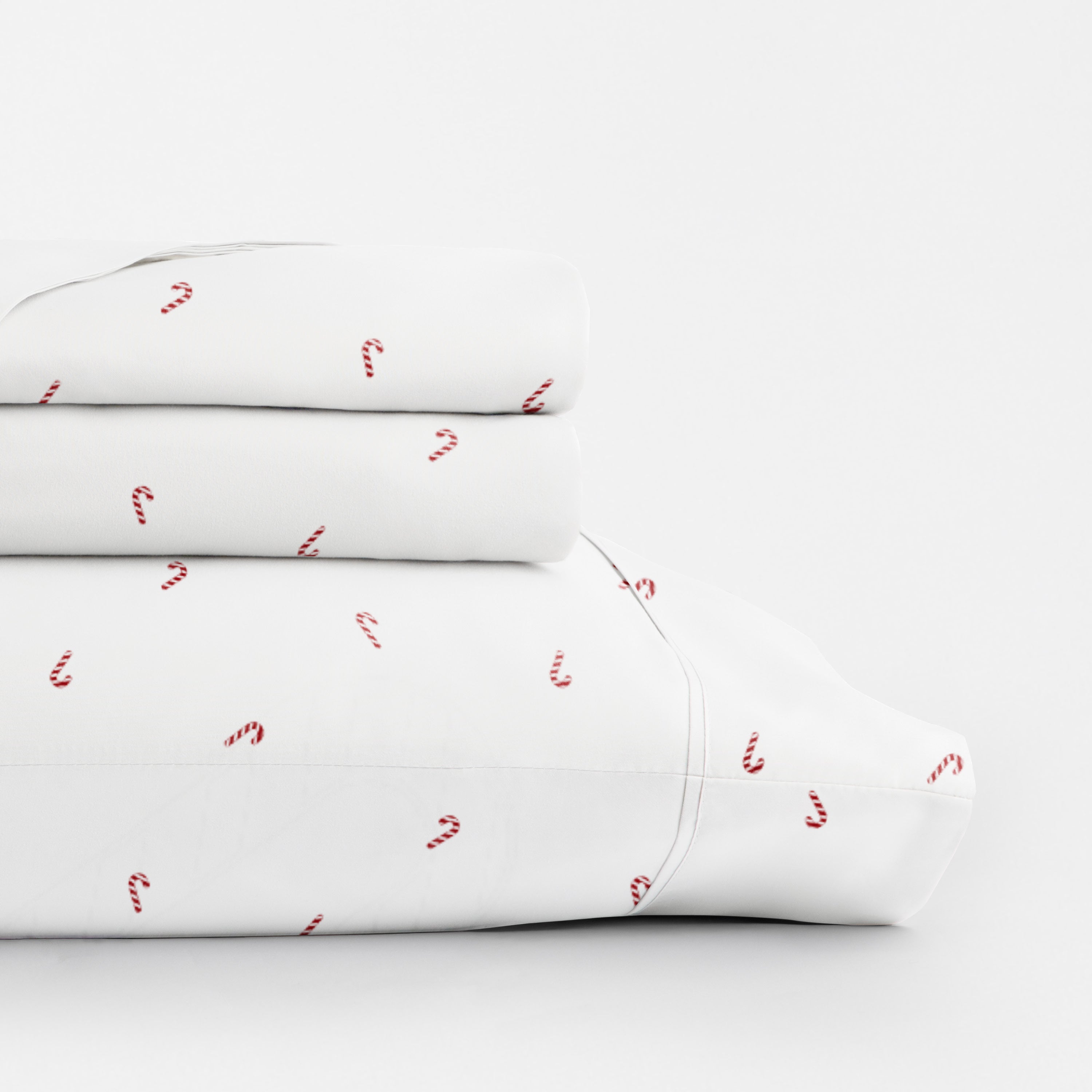 Candy Cane 4-Piece Patterned Sheet Set