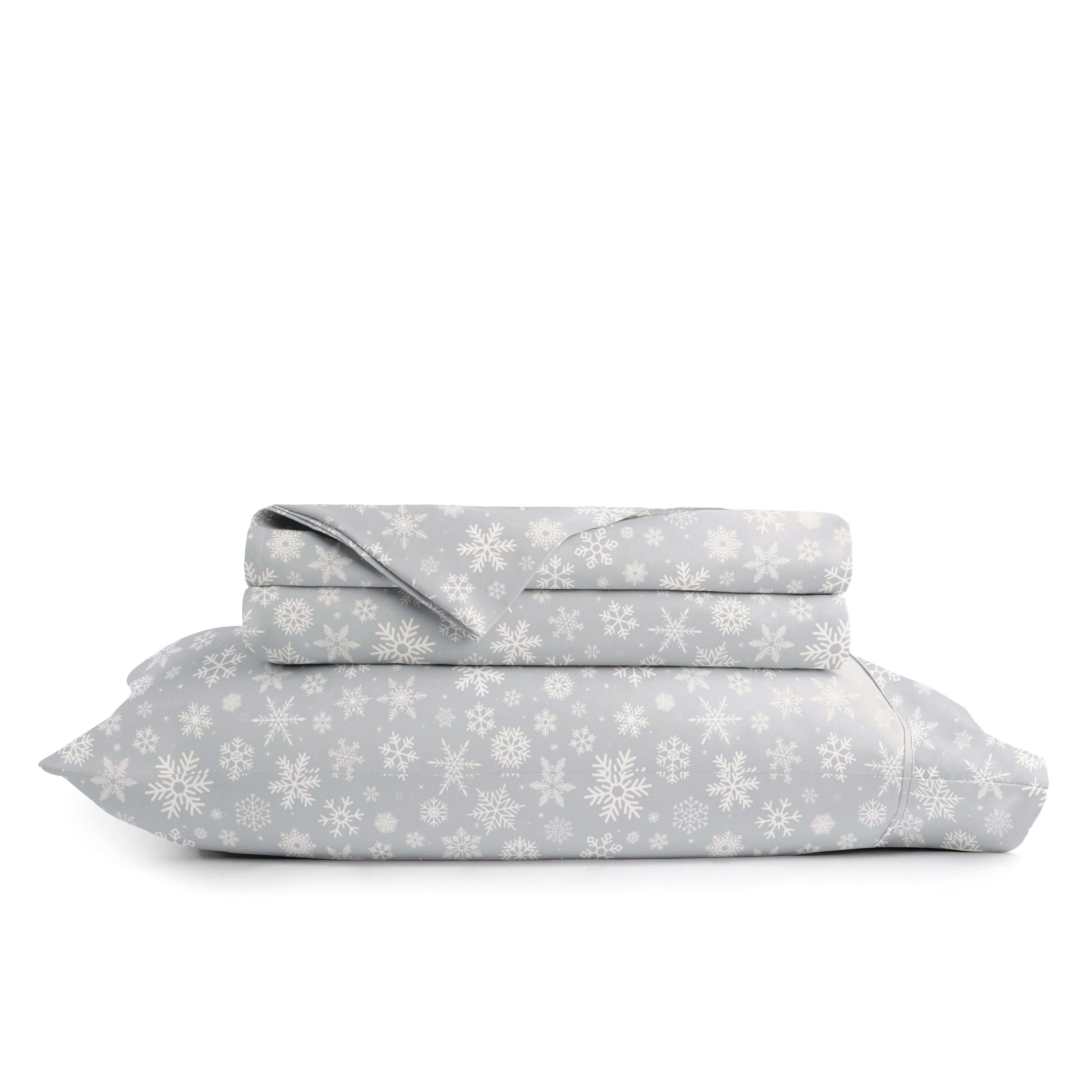 Let It Snow 4-Piece Patterned Sheet Set