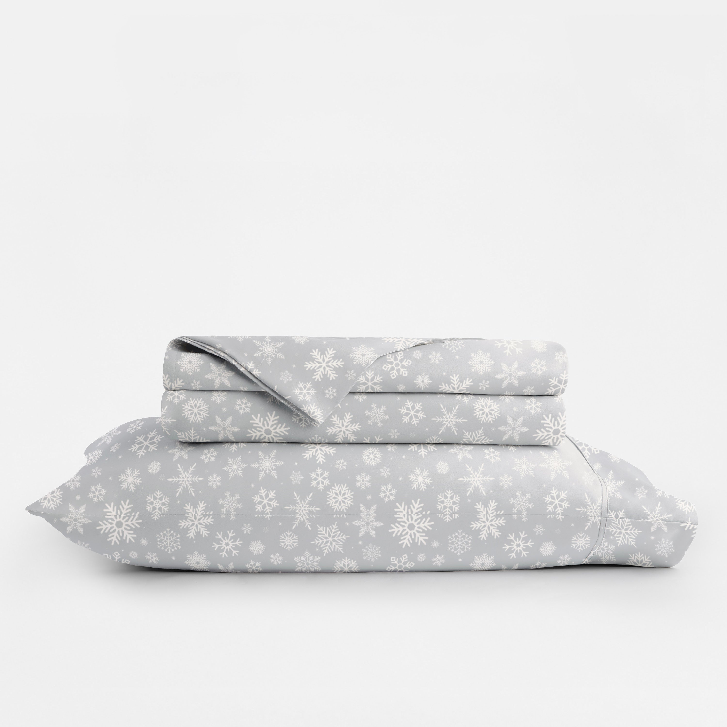 Let It Snow 4-Piece Patterned Sheet Set