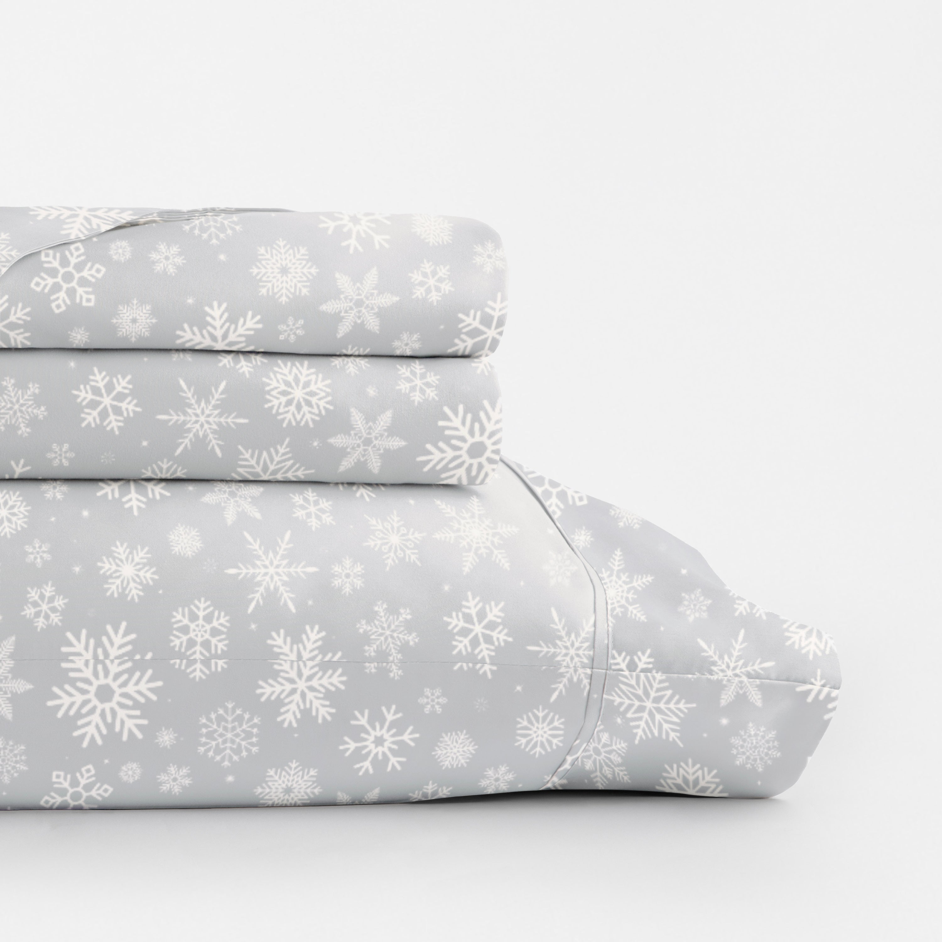 Let It Snow 4-Piece Patterned Sheet Set