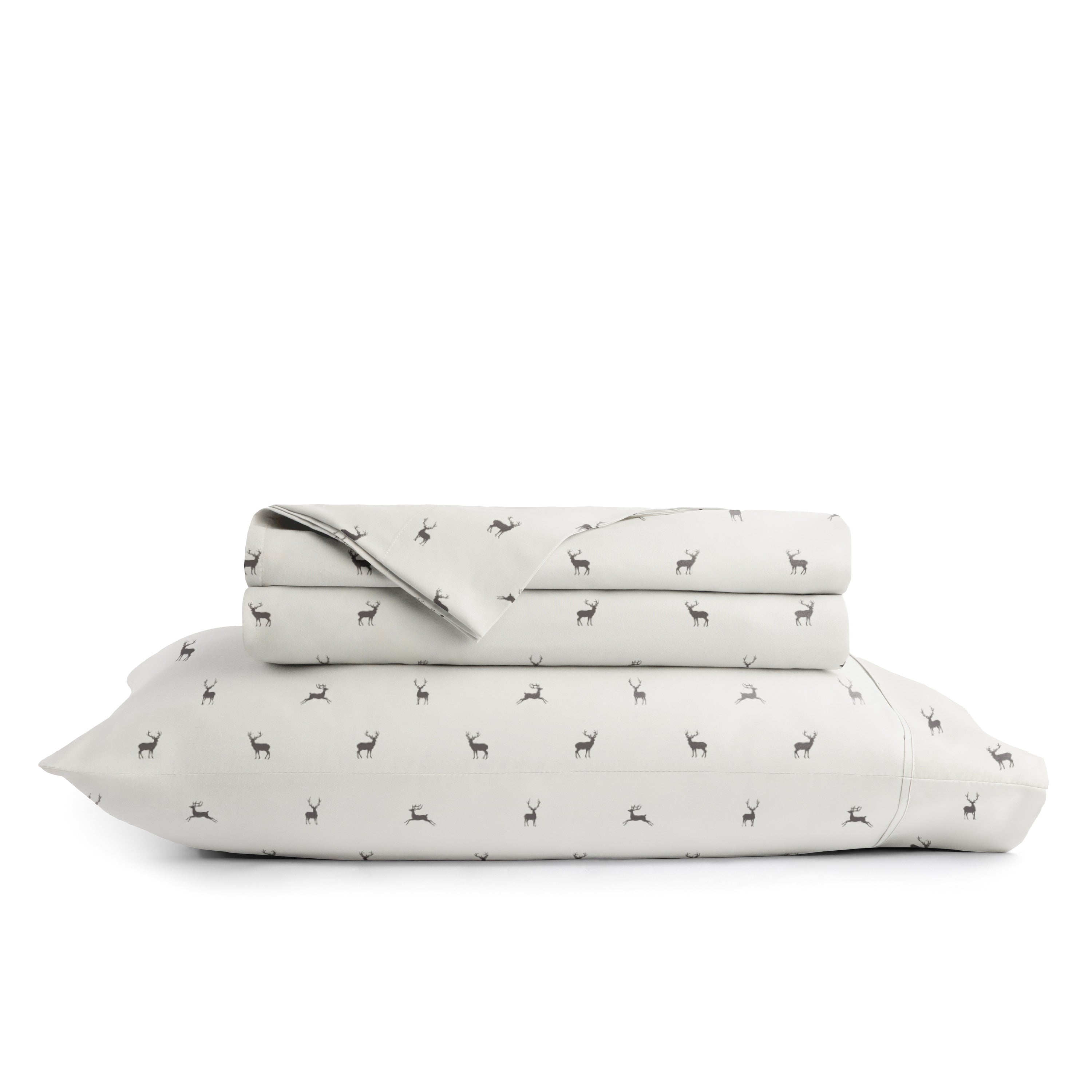 Reindeer 4-Piece Patterned Sheet Set