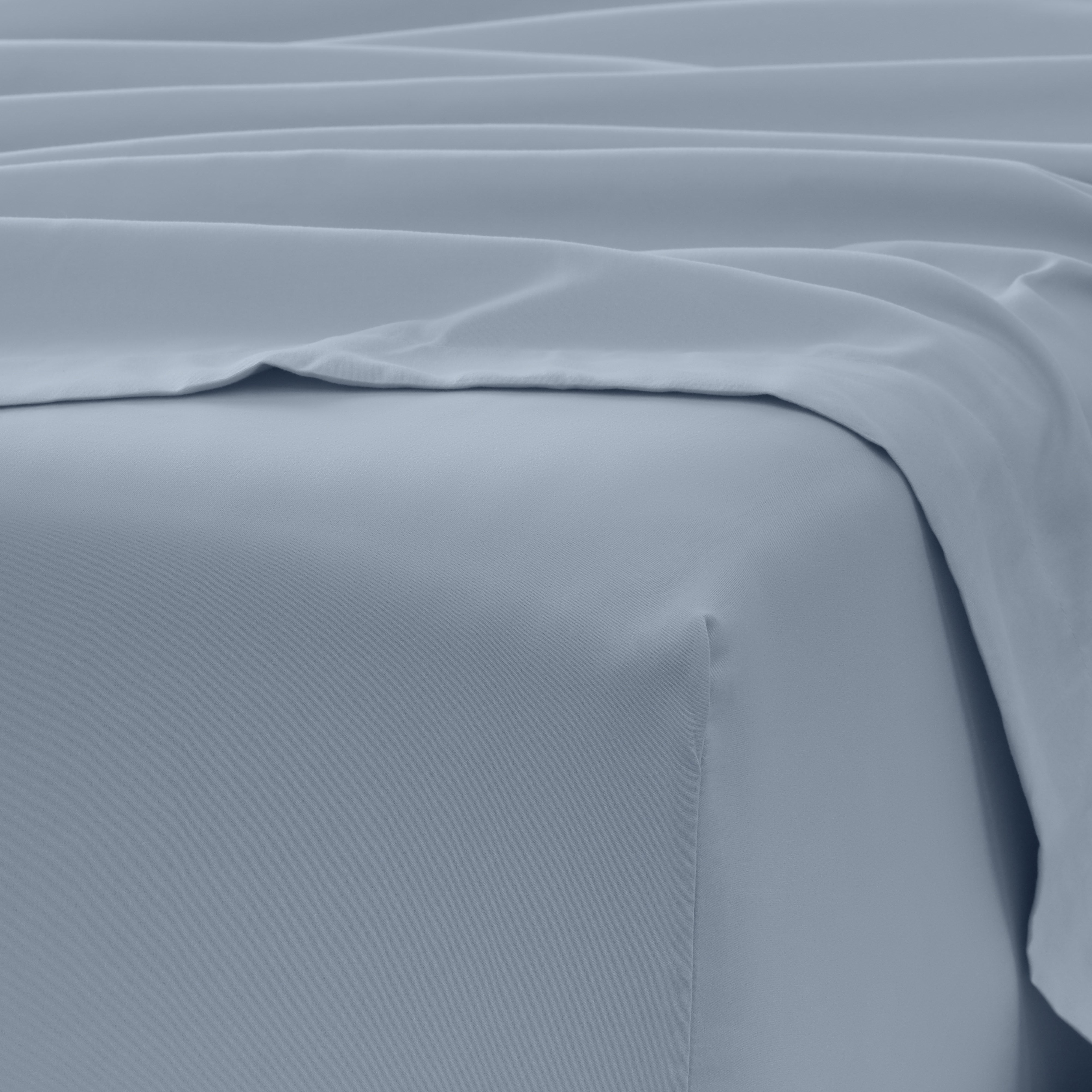 4-Piece Double Brushed Solid Sheet Set