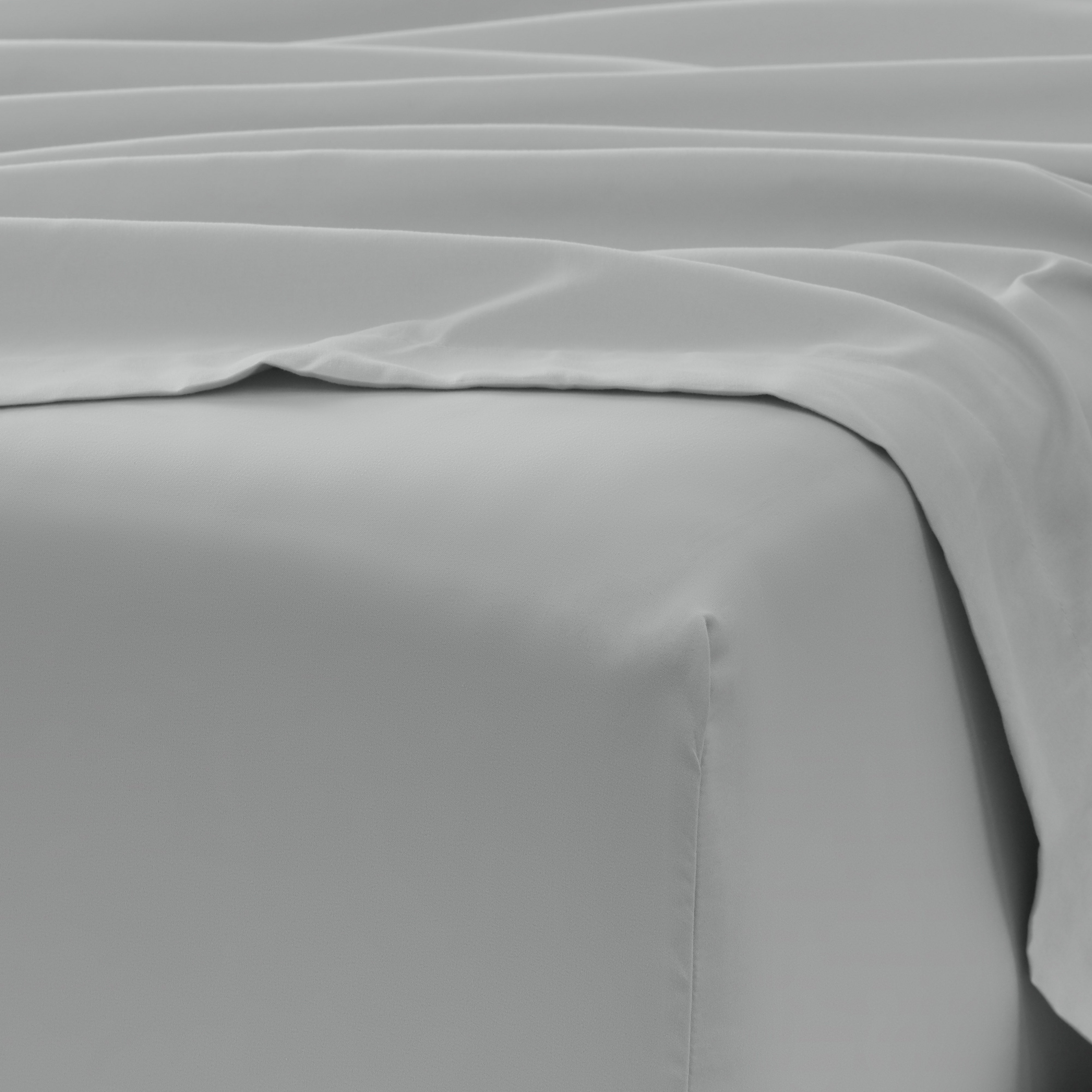 4-Piece Double Brushed Solid Sheet Set