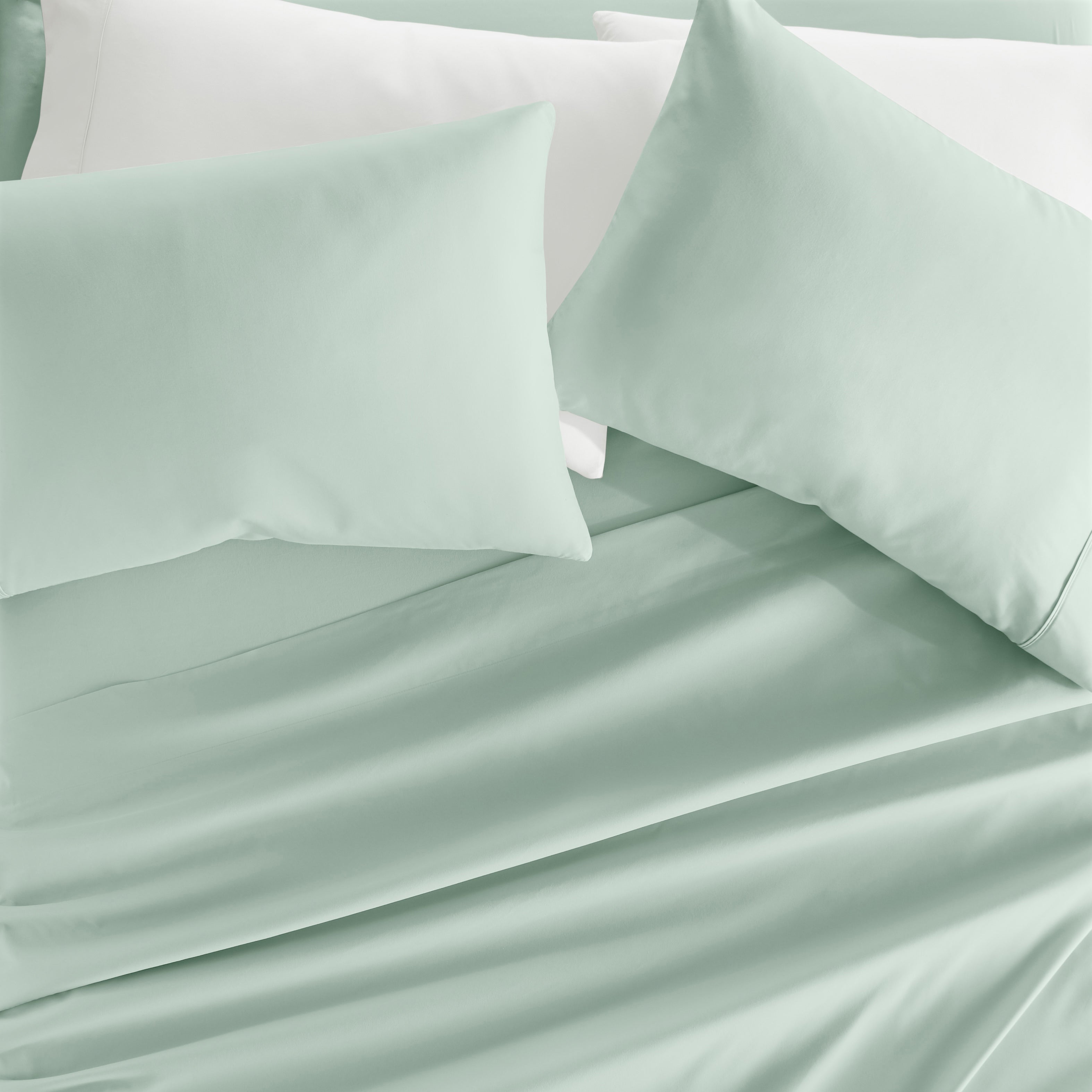 4-Piece Double Brushed Solid Sheet Set