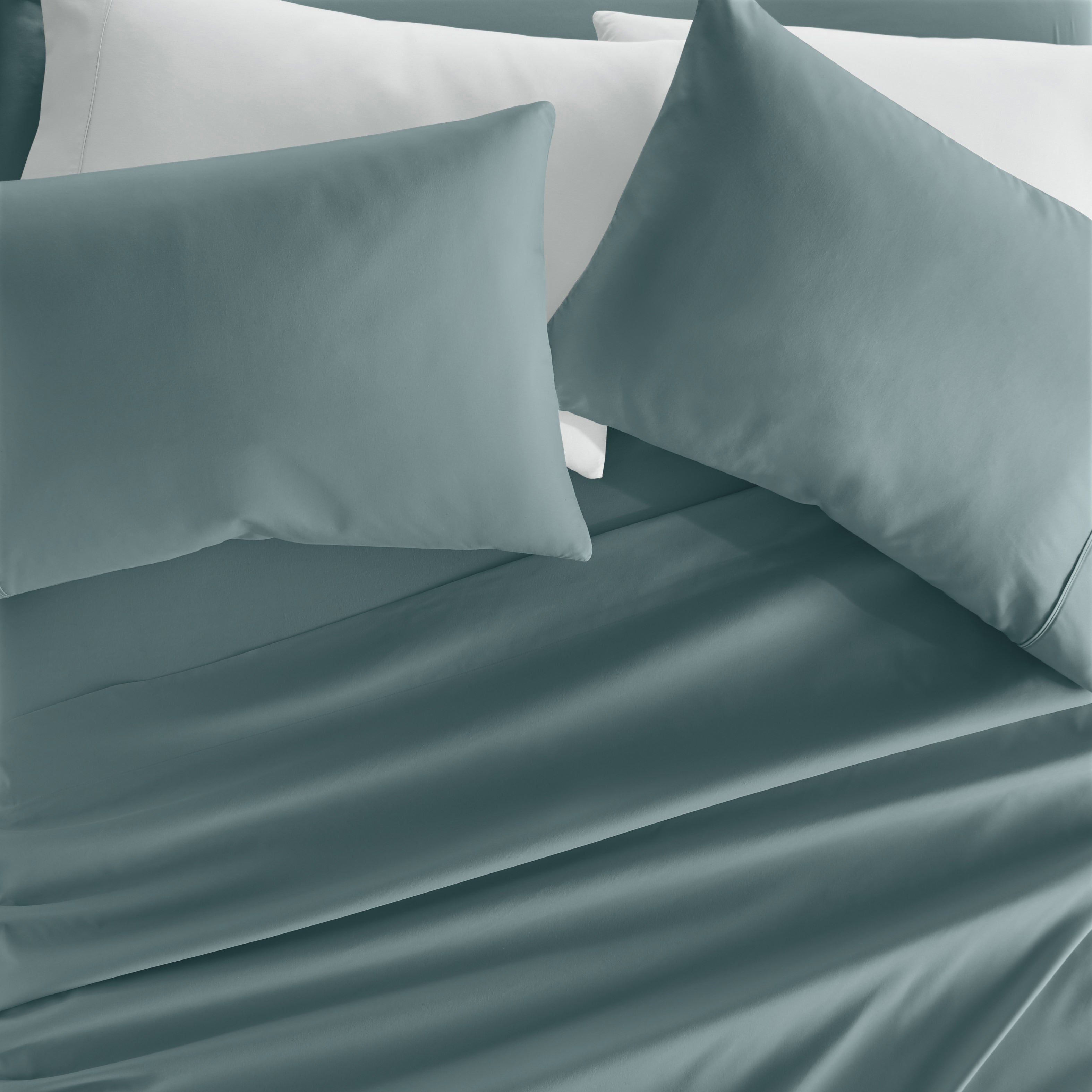 4-Piece Double Brushed Solid Sheet Set