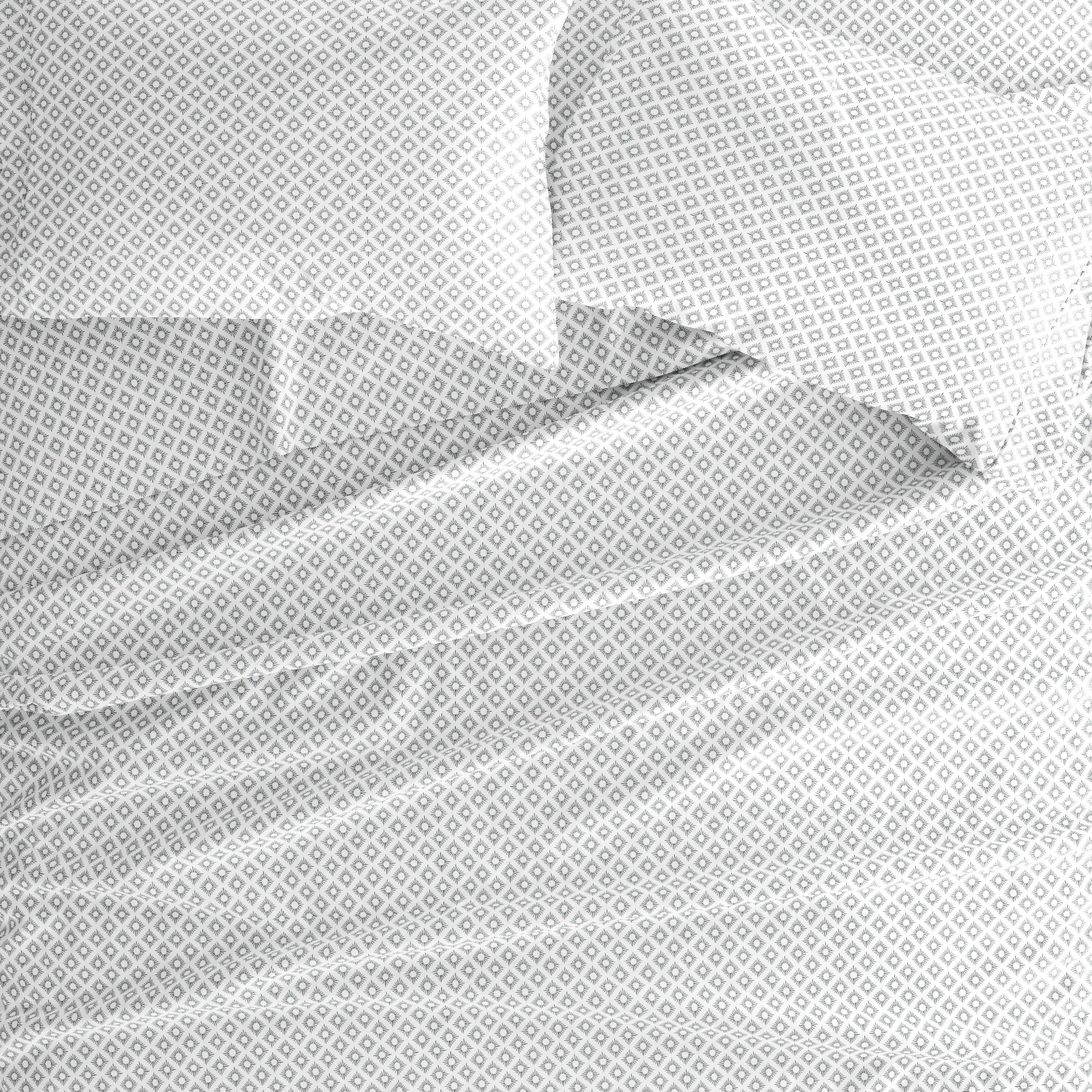 Polaris 4-Piece Patterned Sheet Set