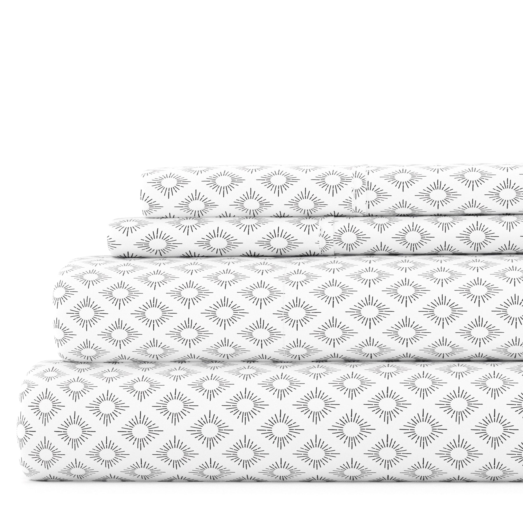 Polaris 4-Piece Patterned Sheet Set