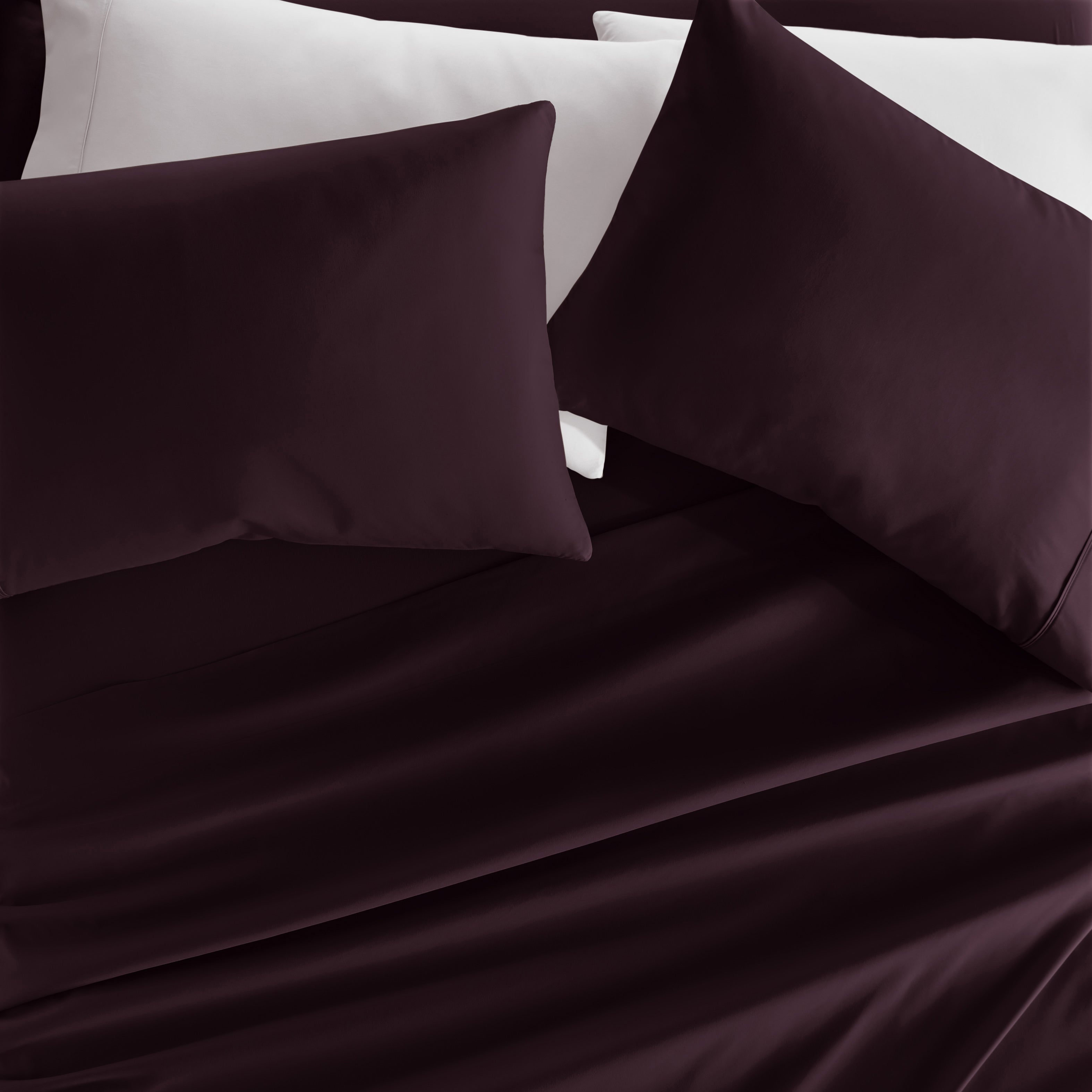 4-Piece Double Brushed Solid Sheet Set