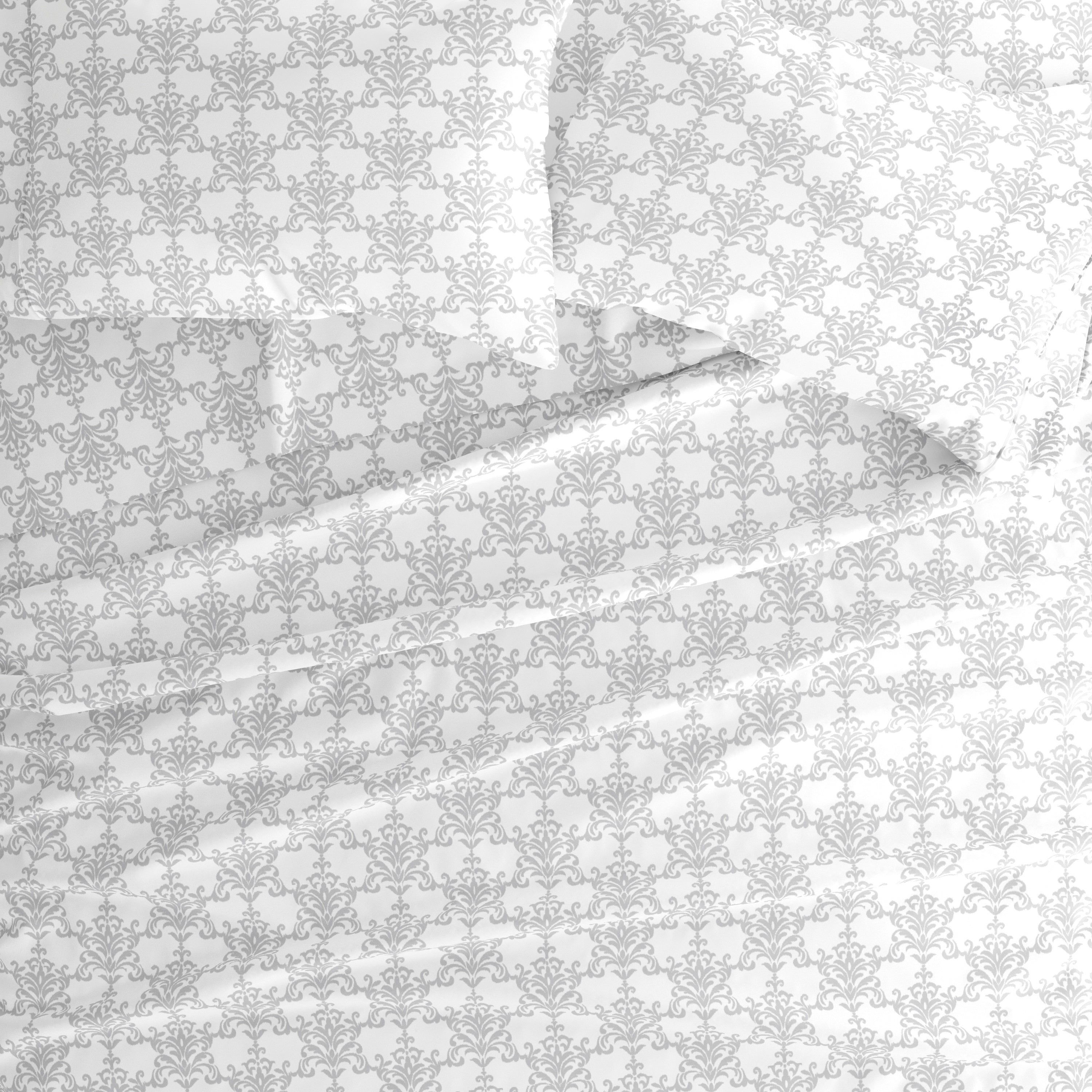 Soft Bouquet 4-Piece Patterned Sheet Set