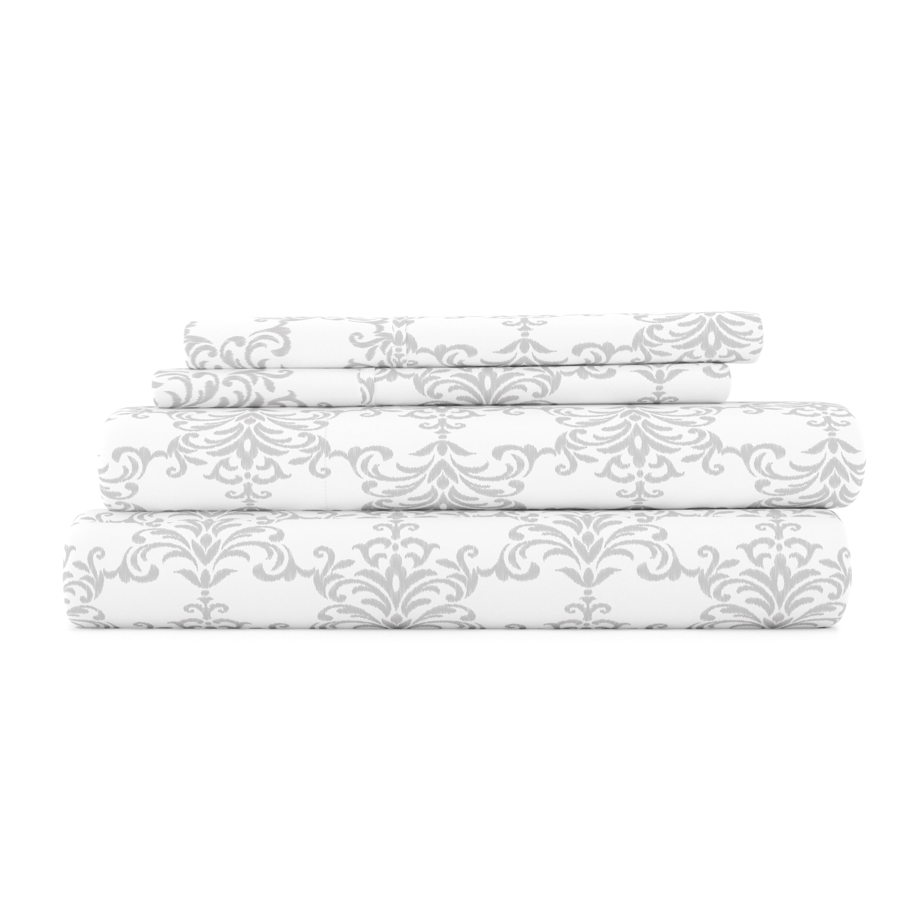 Soft Bouquet 4-Piece Patterned Sheet Set