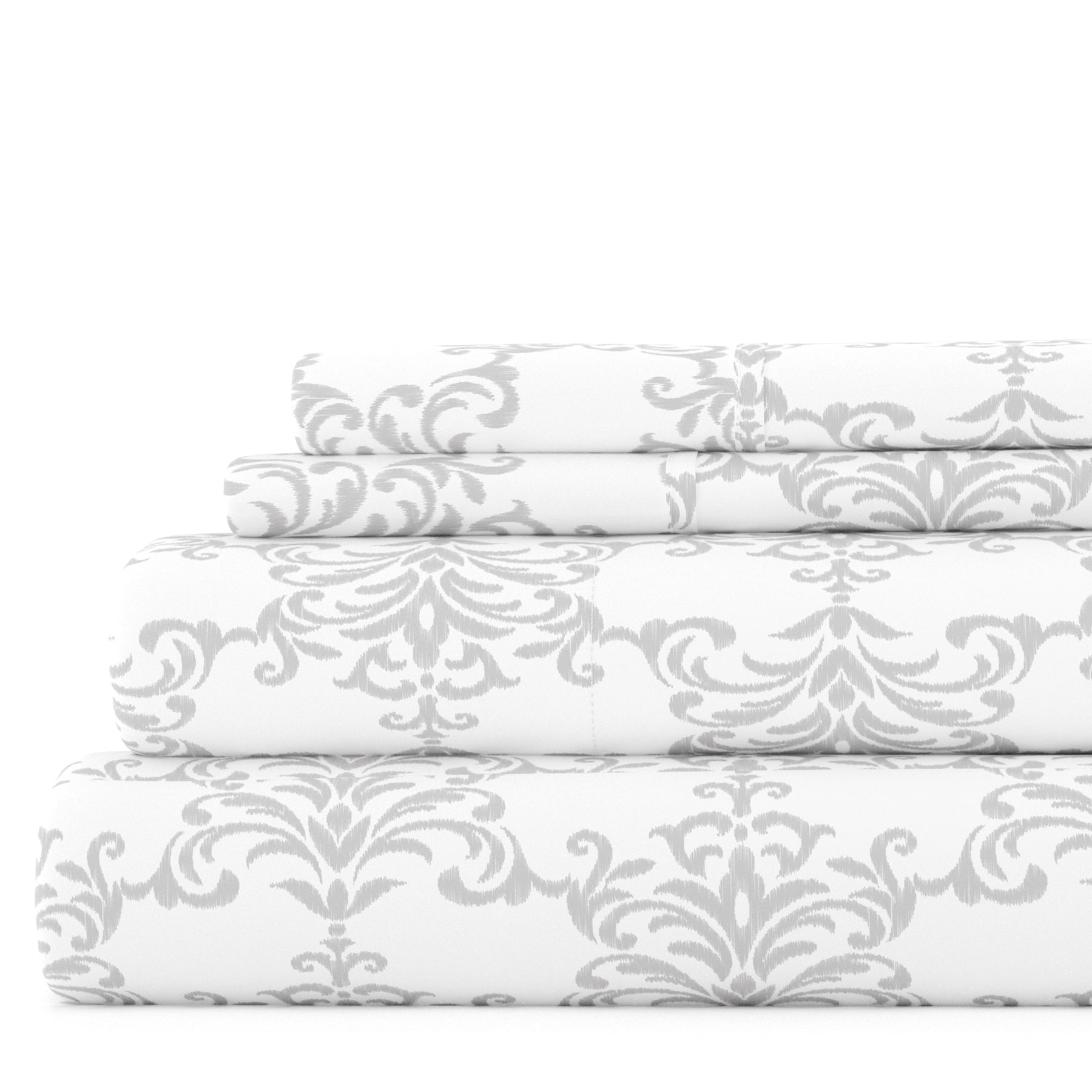 Soft Bouquet 4-Piece Patterned Sheet Set