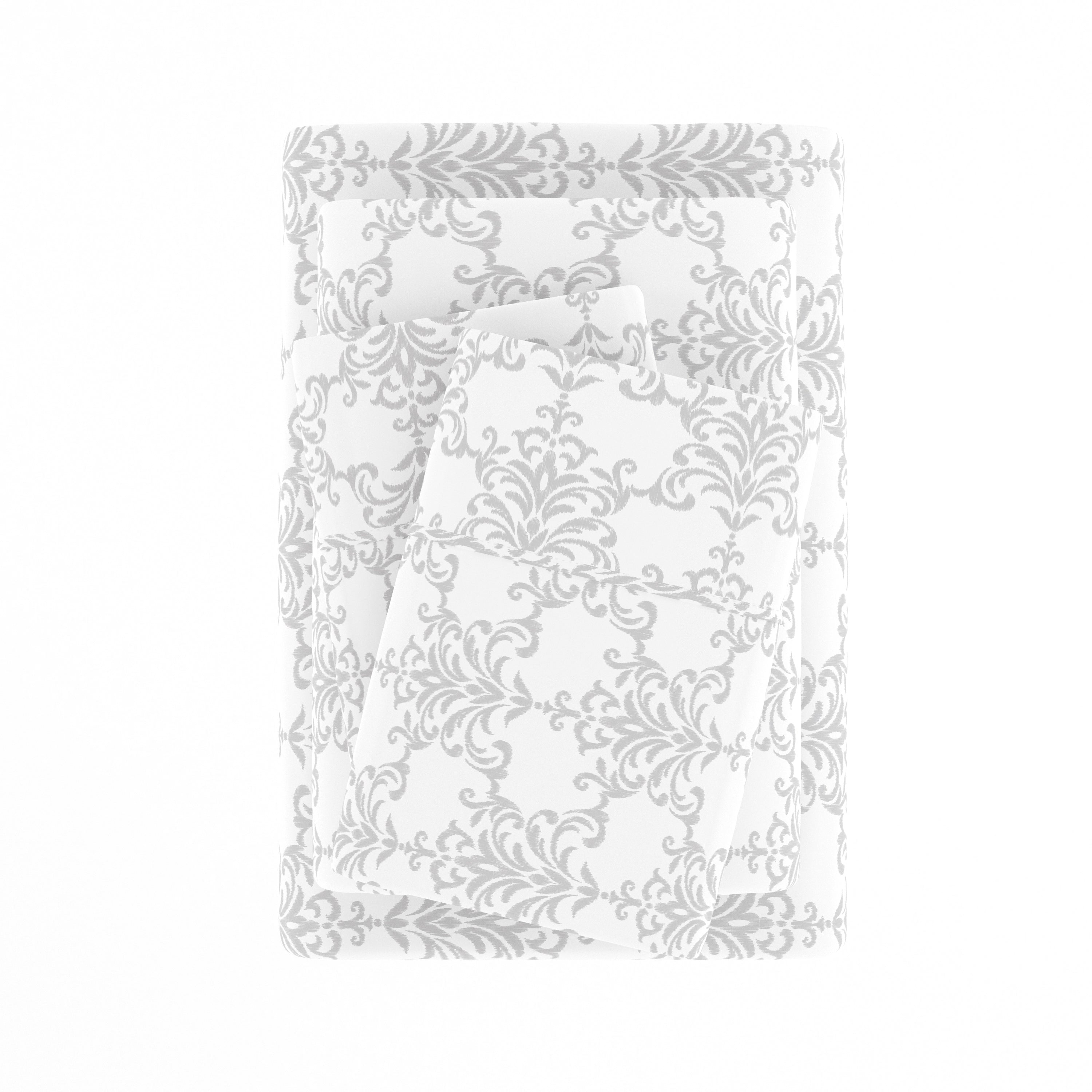 Soft Bouquet 4-Piece Patterned Sheet Set