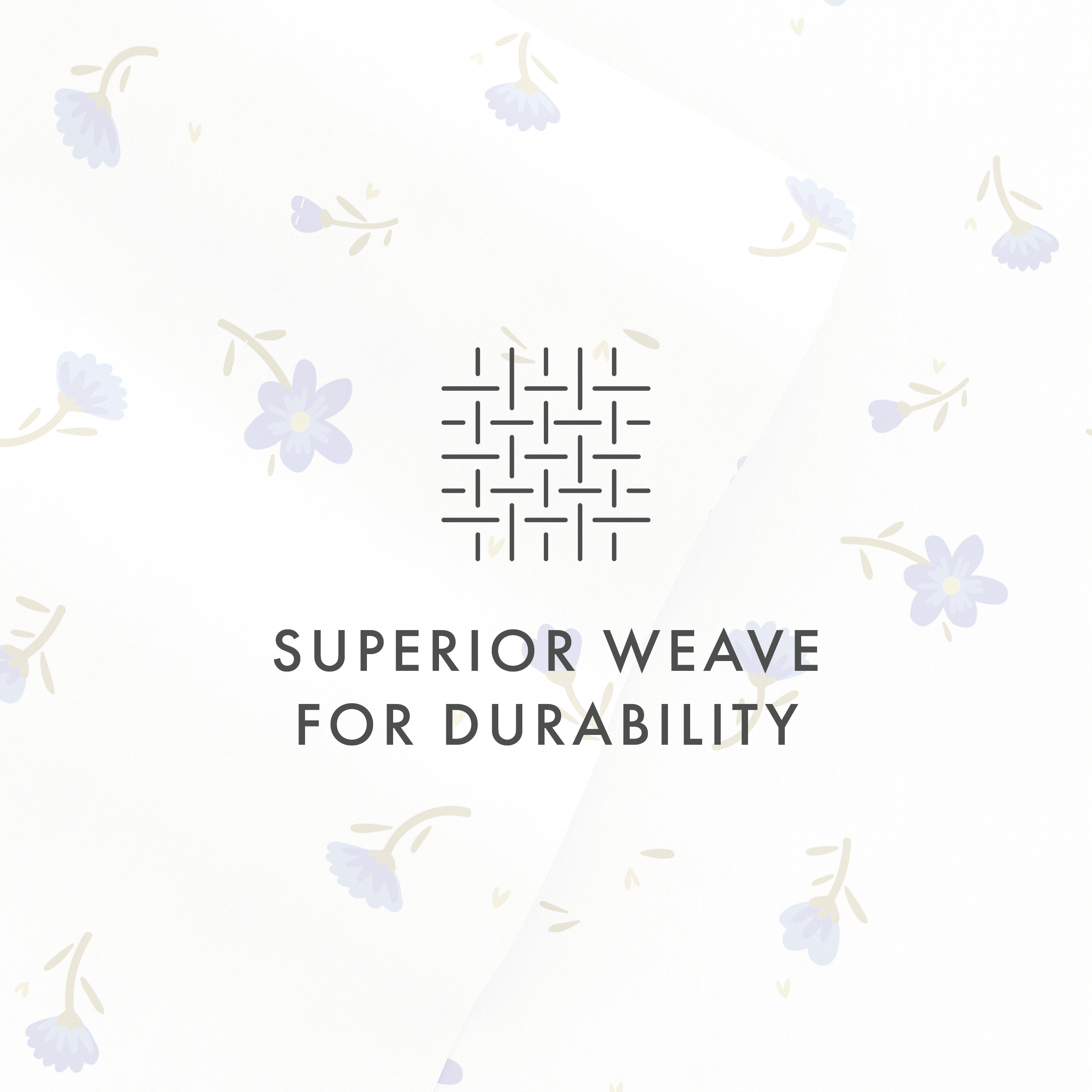 Soft Floral 4-Piece Patterned Sheet Set