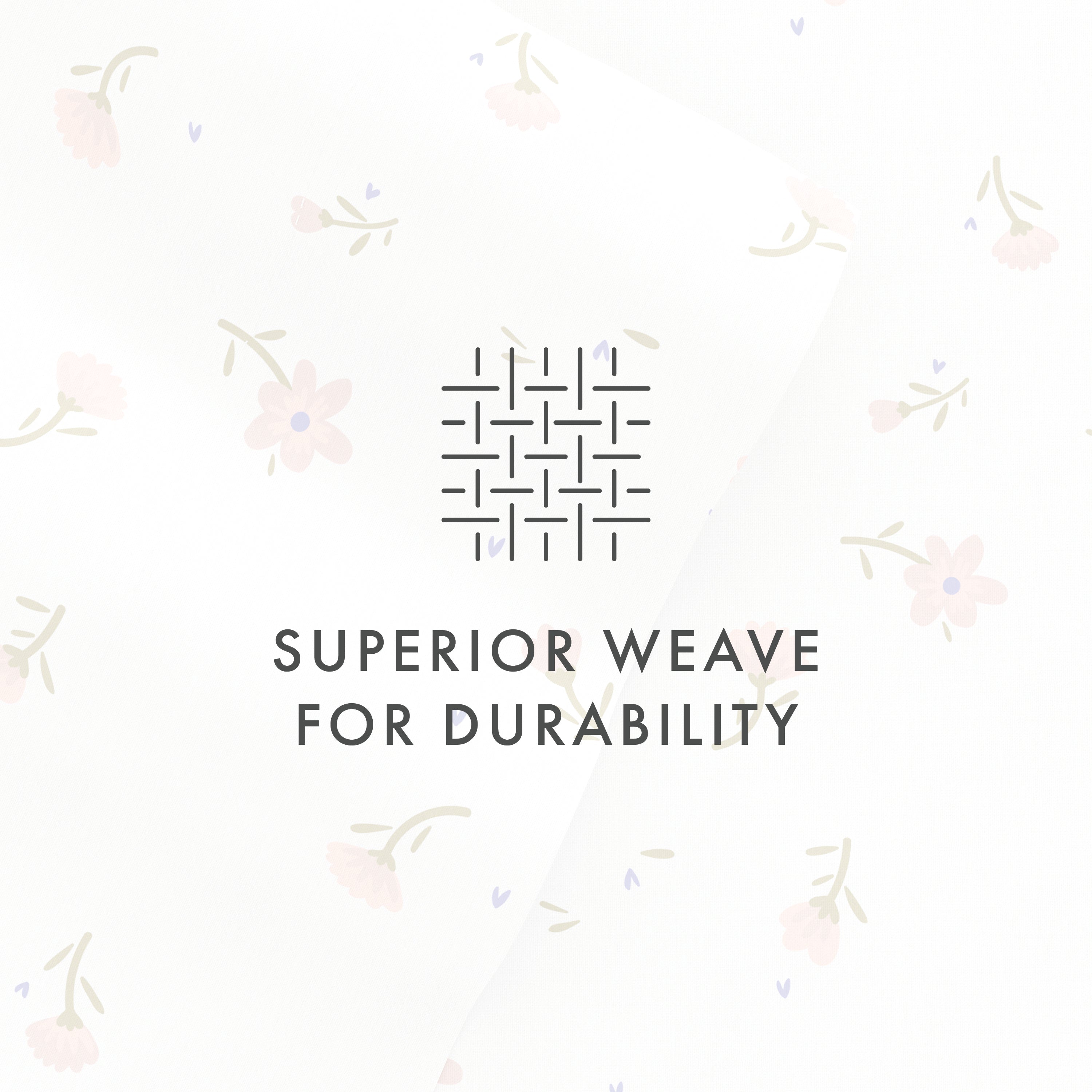 Soft Floral 4-Piece Patterned Sheet Set