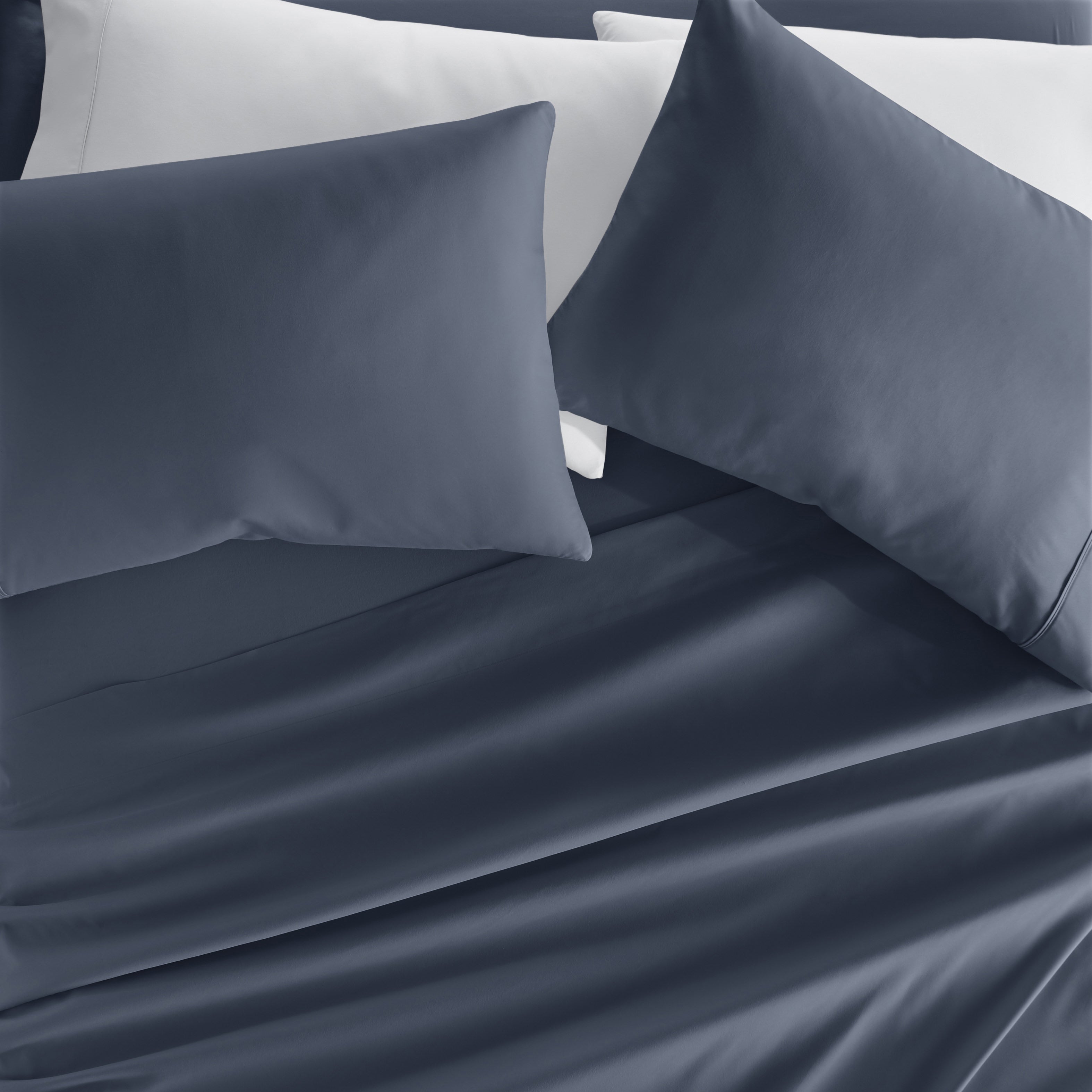 4-Piece Double Brushed Solid Sheet Set