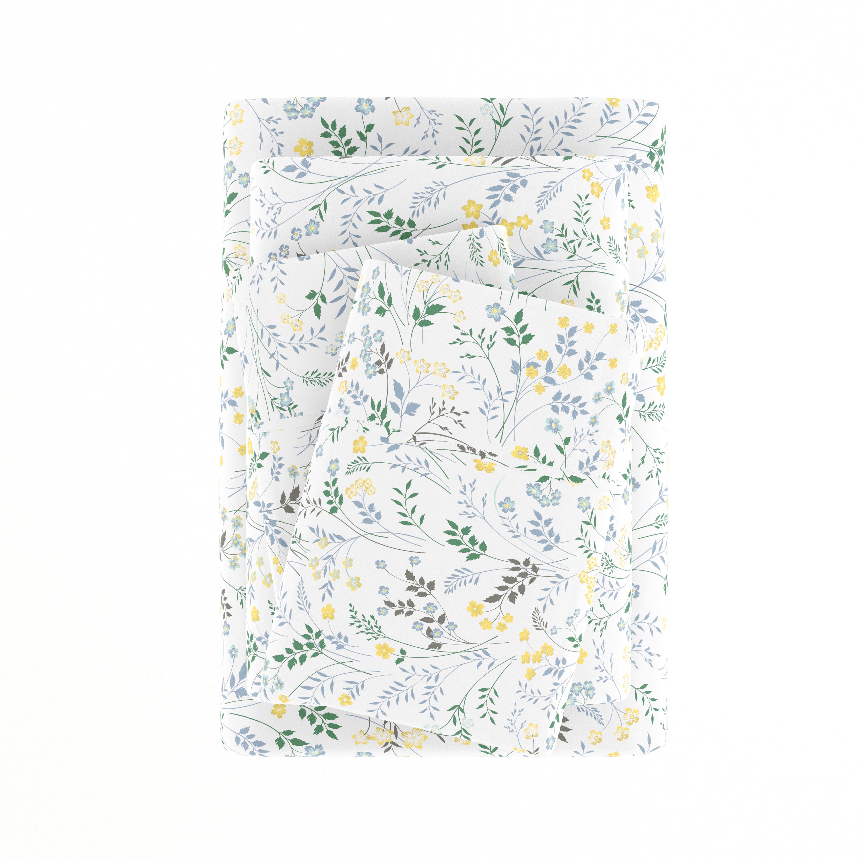 Wildflower 4-Piece Patterned Sheet Set