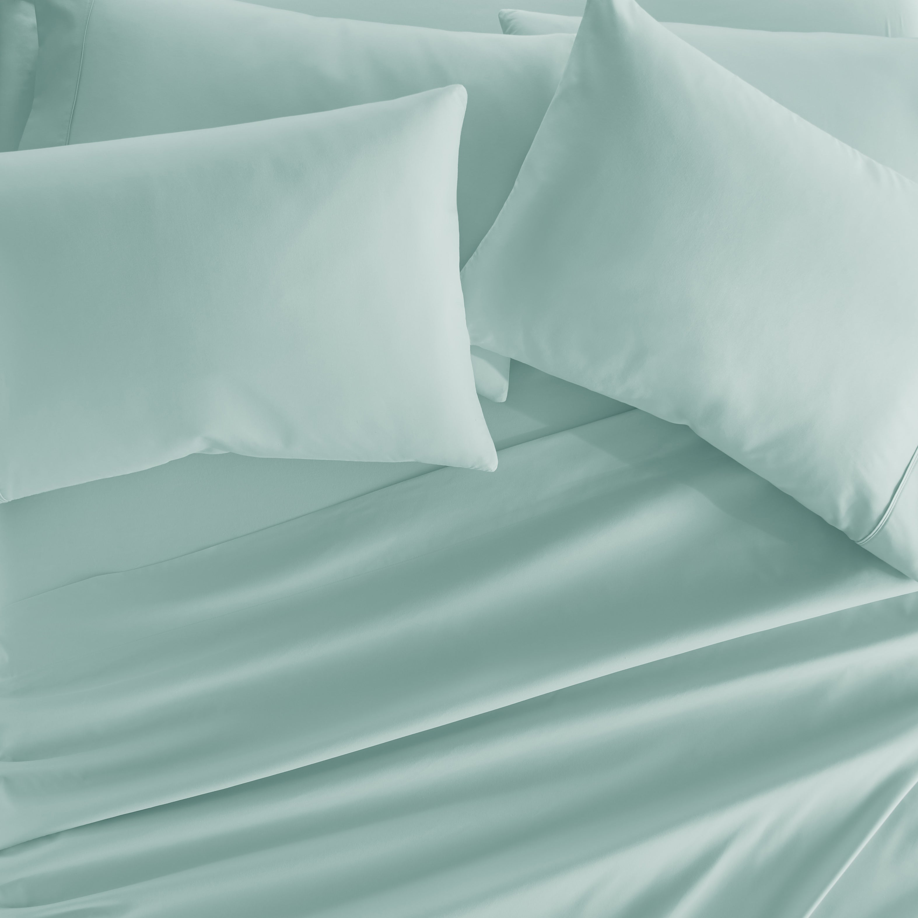 6-Piece Double Brushed Solid Sheet Set