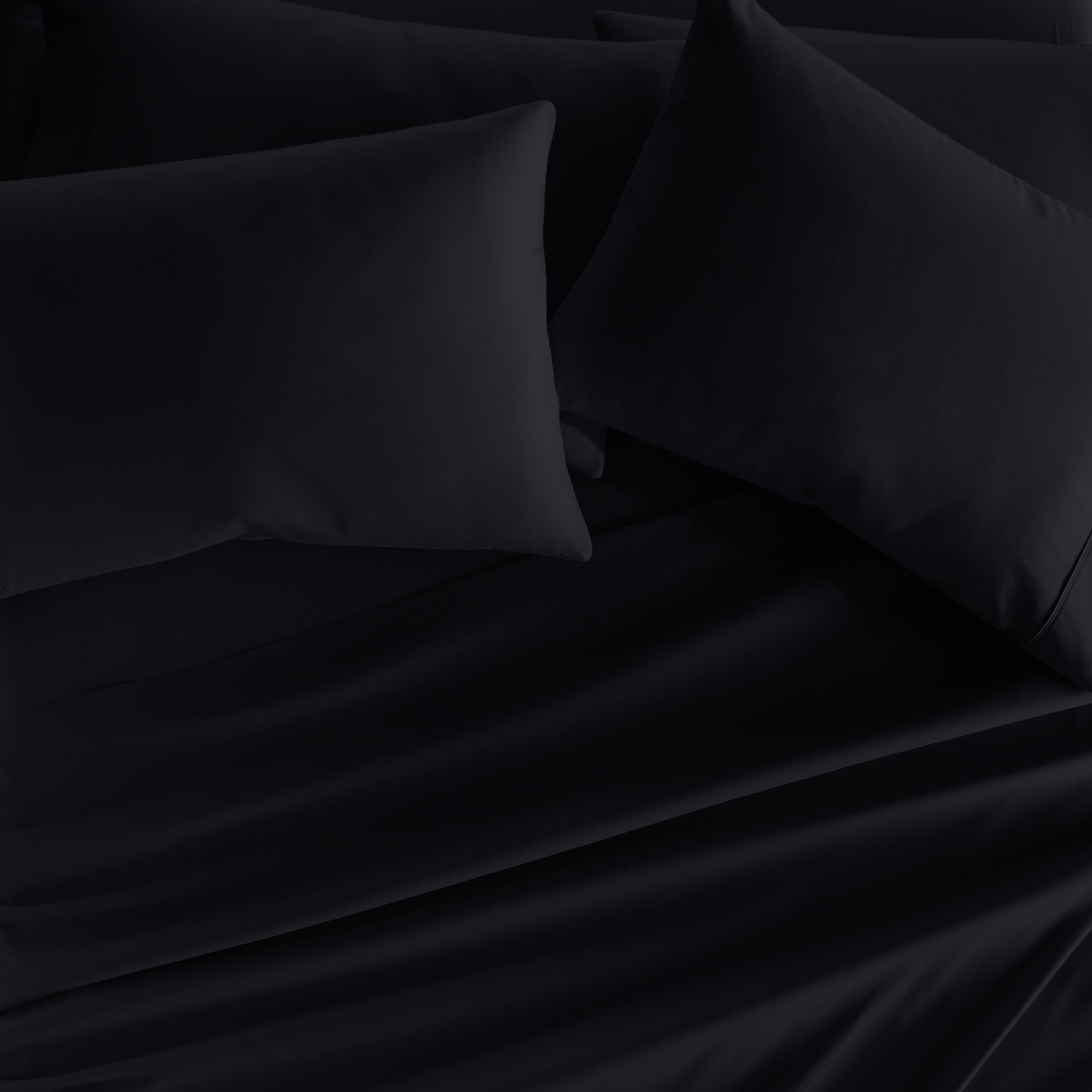 6-Piece Double Brushed Solid Sheet Set
