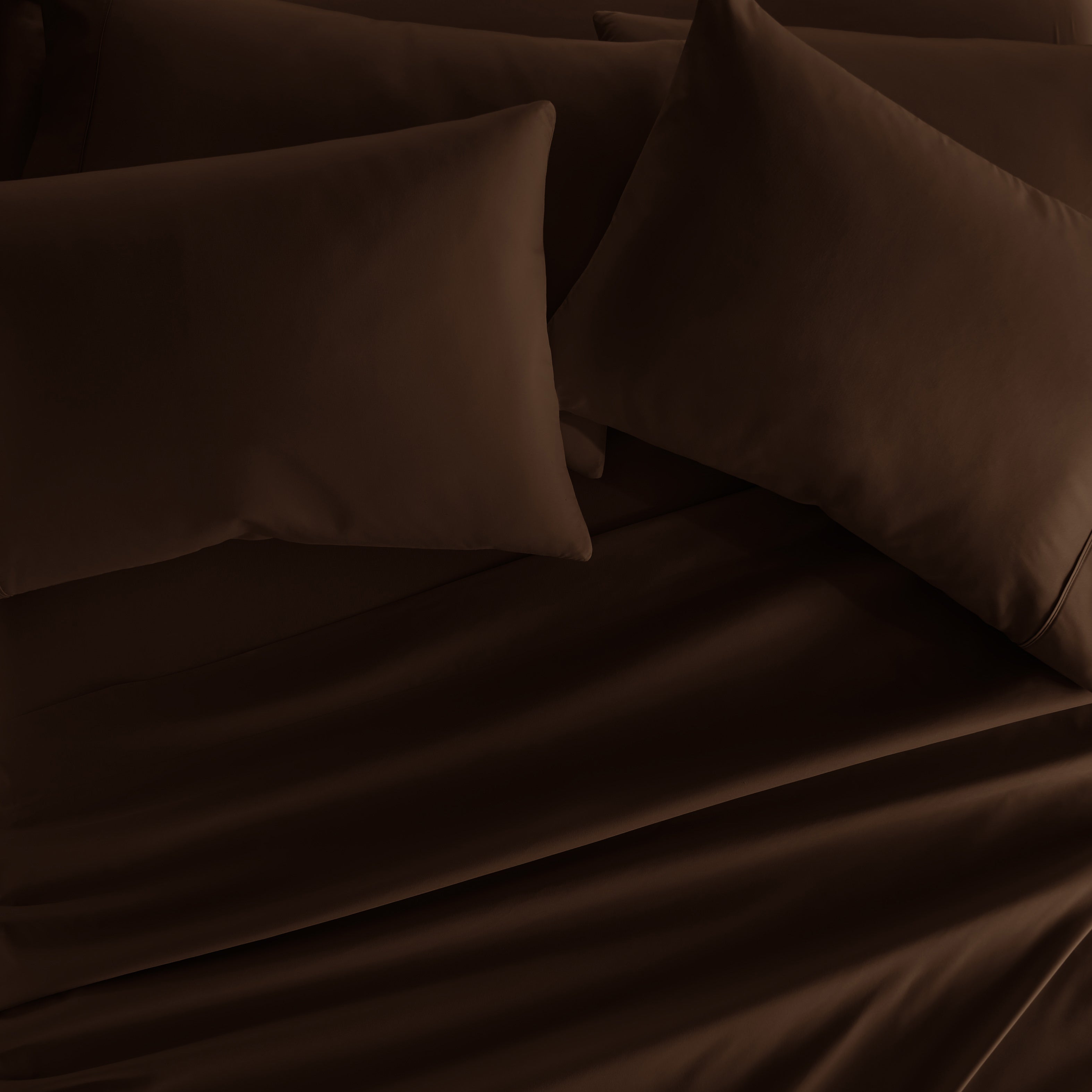 6-Piece Double Brushed Solid Sheet Set