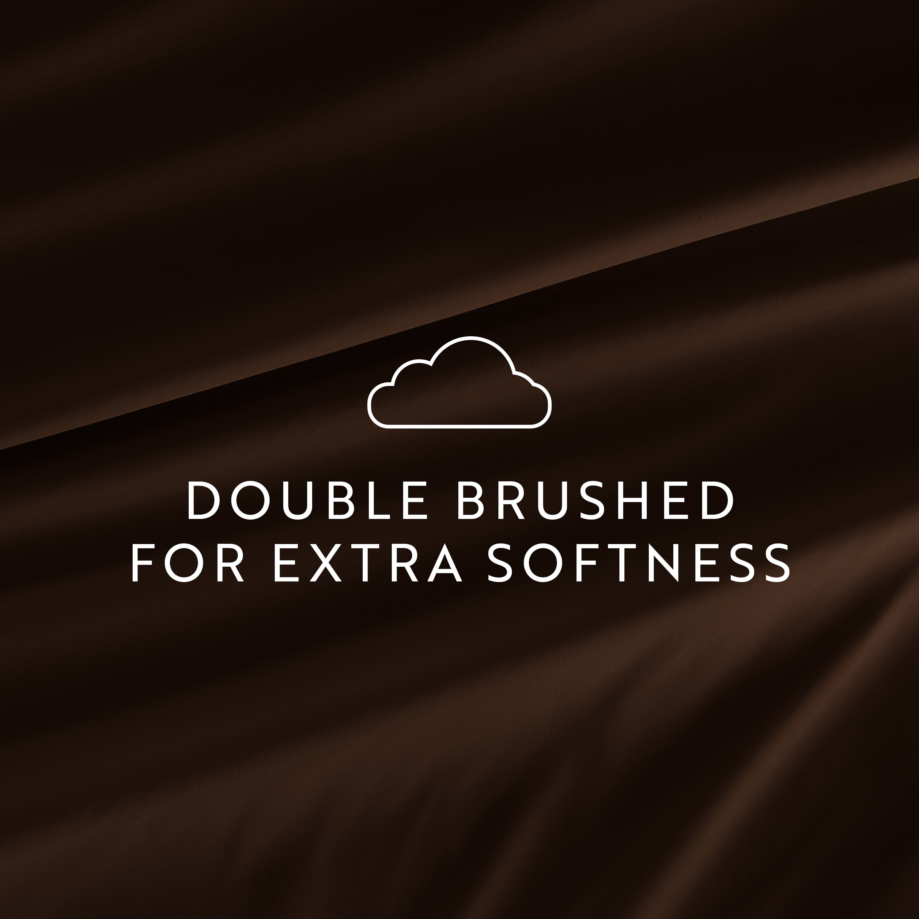 6-Piece Double Brushed Solid Sheet Set