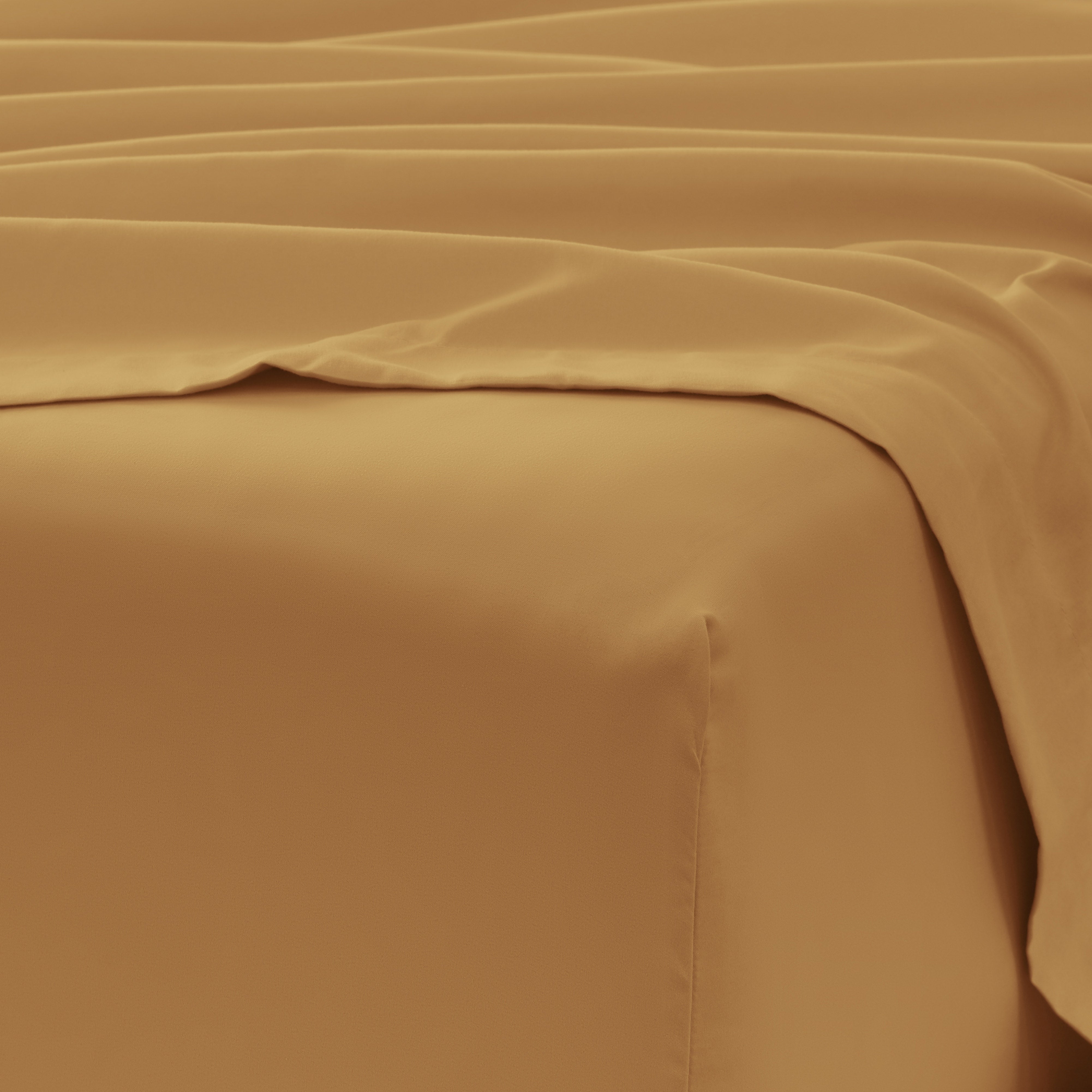 6-Piece Double Brushed Solid Sheet Set